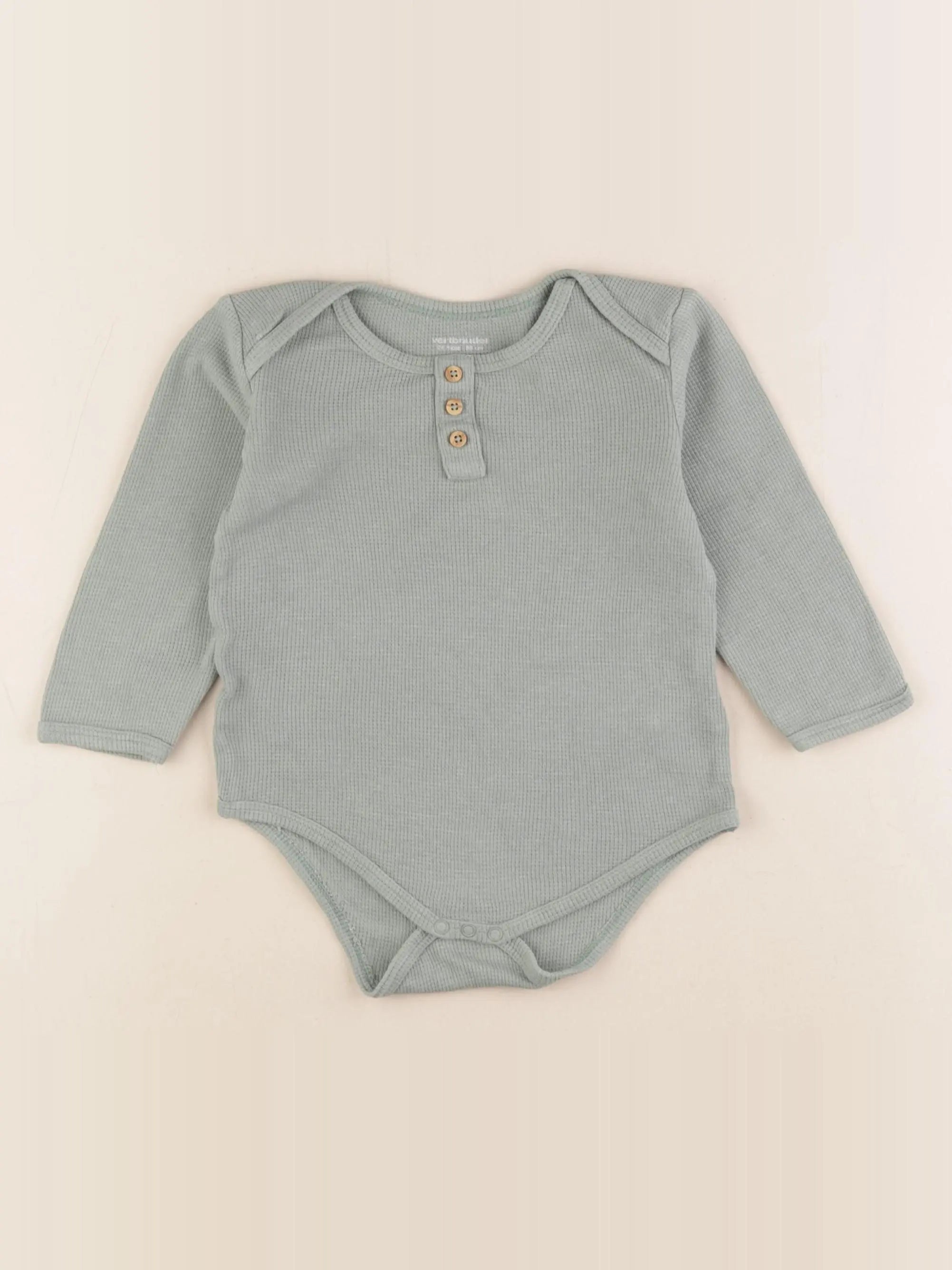 Vertbaudet - body vert - 24 mois