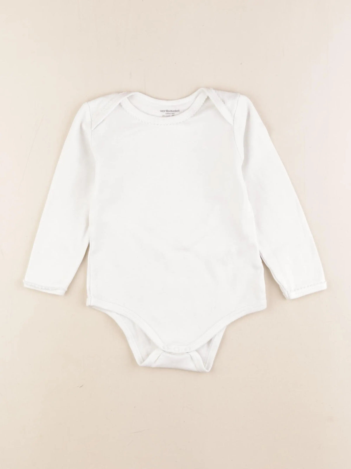 Vertbaudet - body blanc - 24 mois