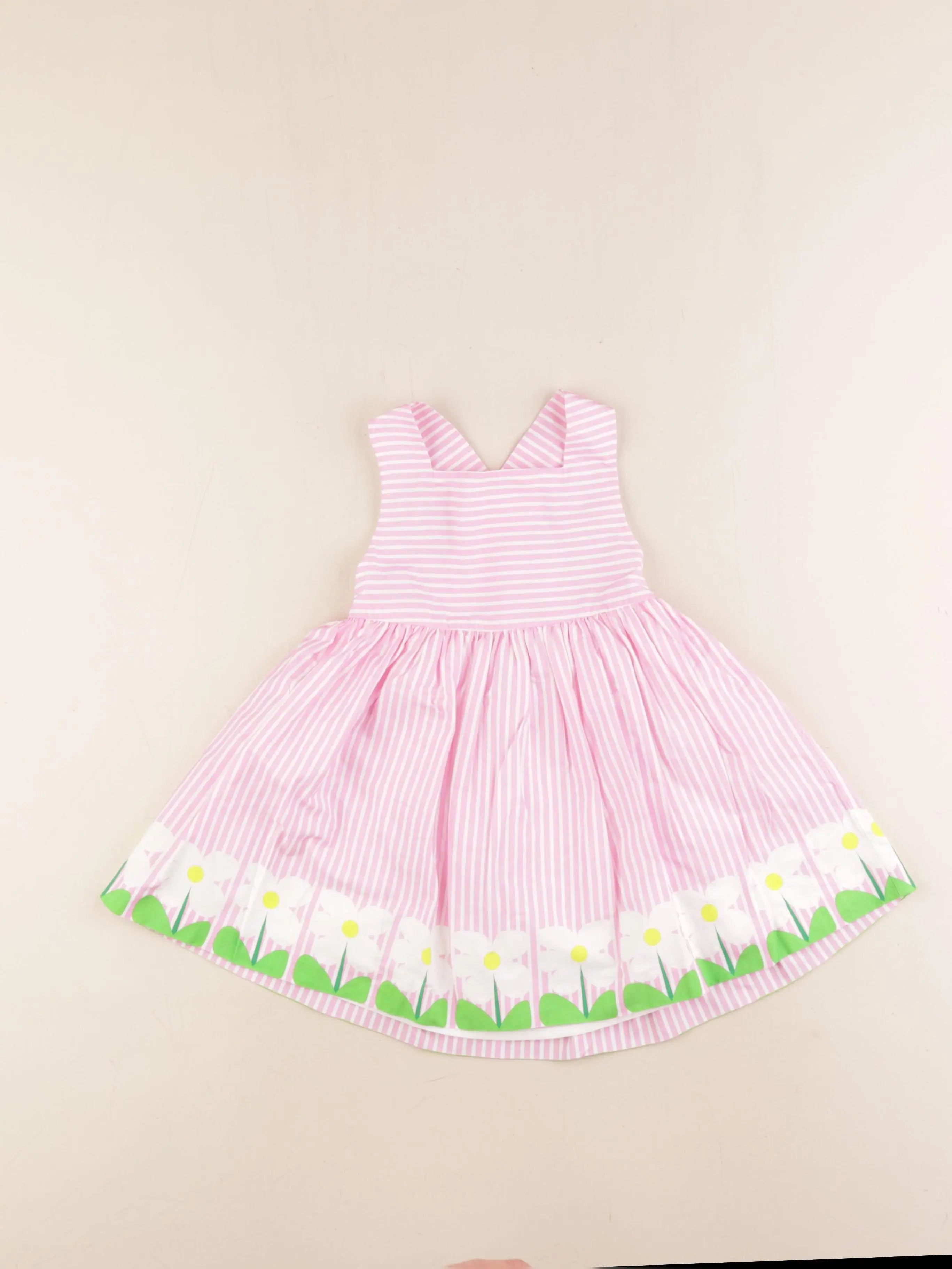 Jacadi - robe rose, blanc - 24 mois