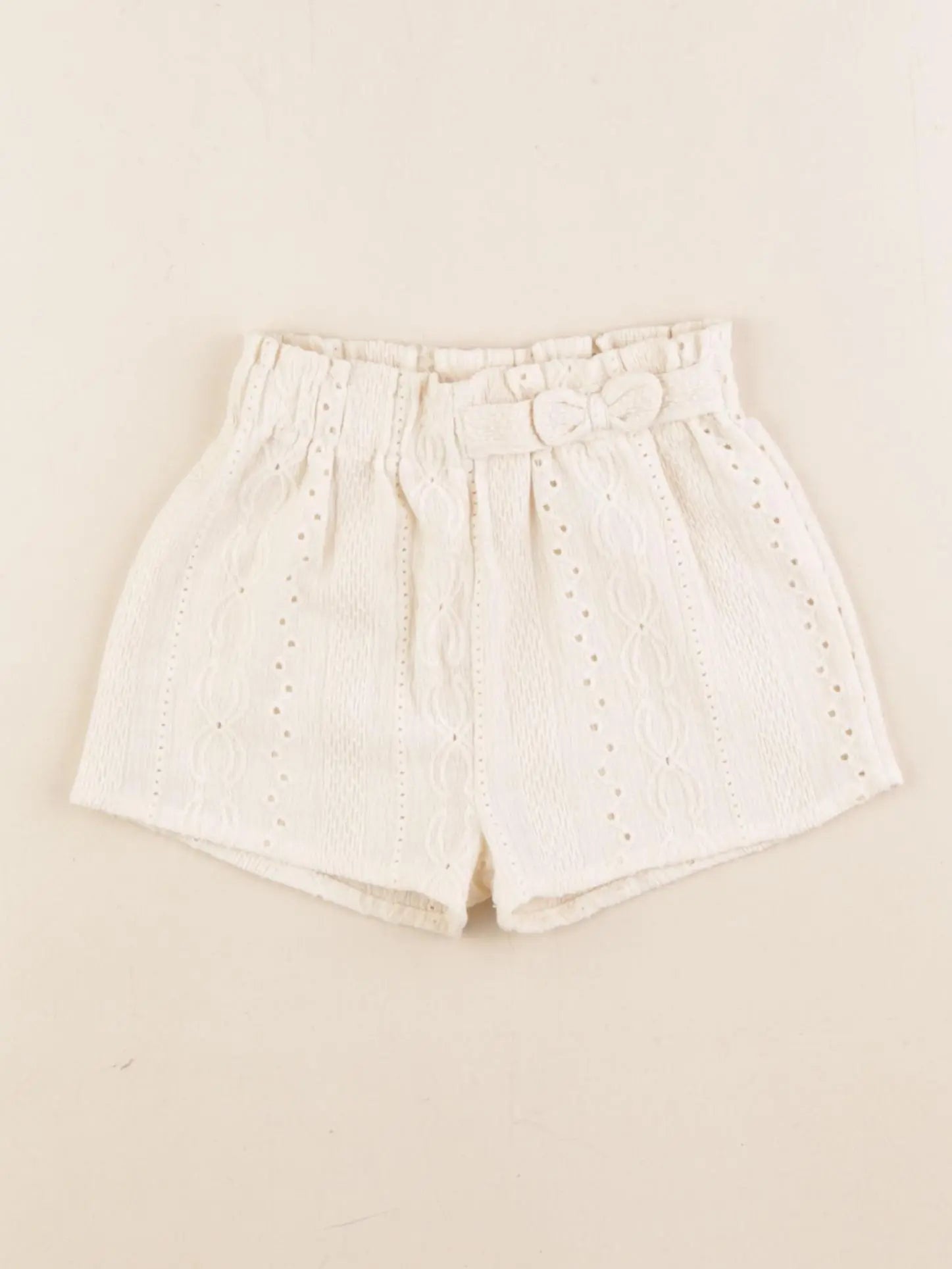 Vertbaudet - short beige - 9 mois