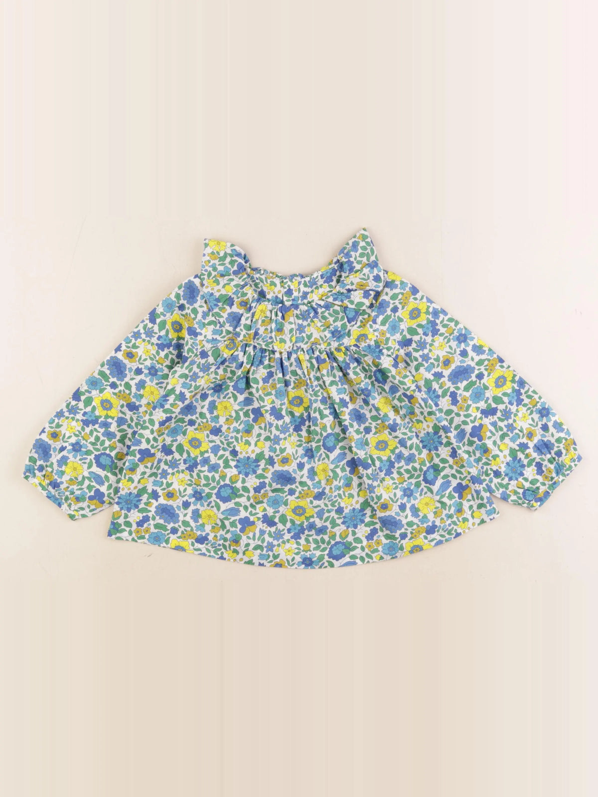 Jacadi - blouse liberty multicolore - 24 mois