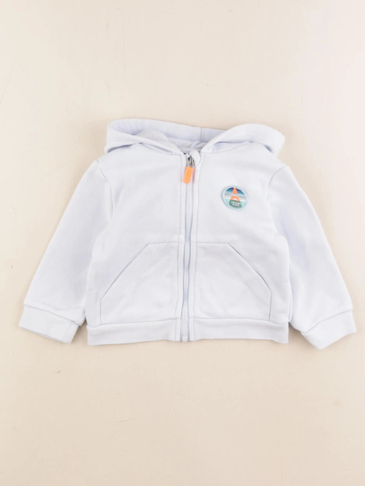 Jacadi - sweat bleu - 12 mois