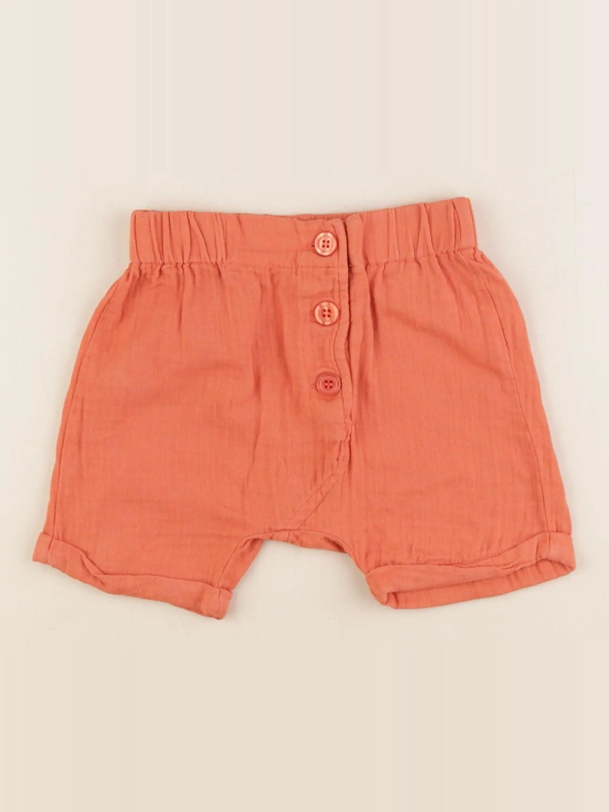 Moulin Roty - short orange - 18 mois