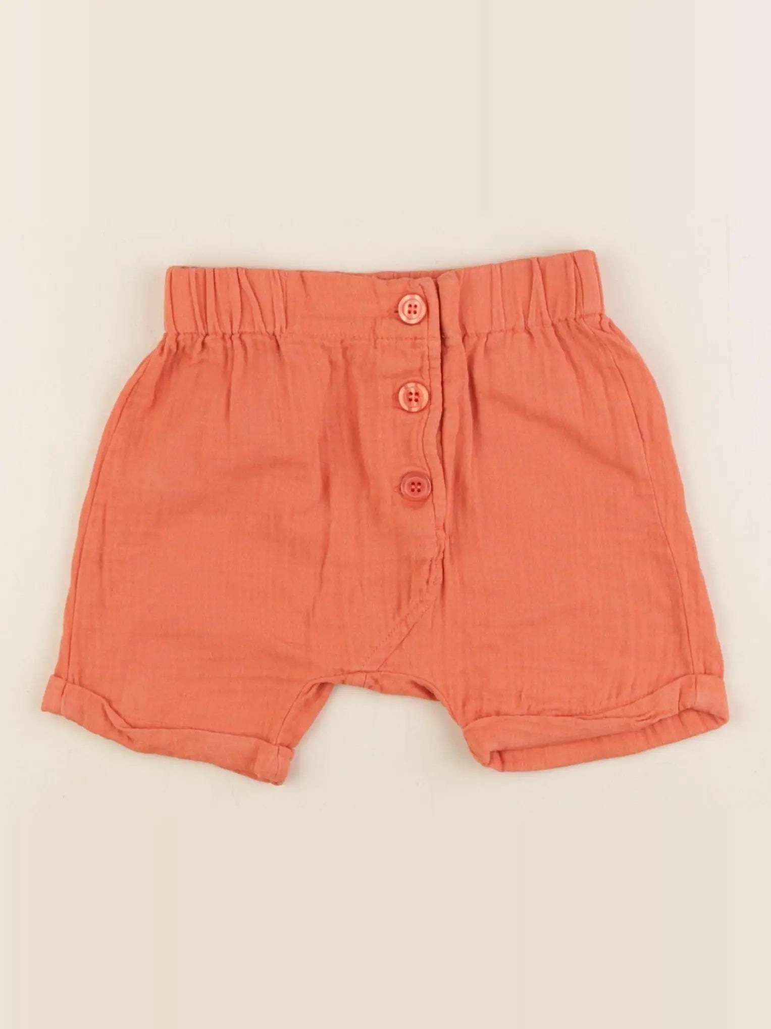 Moulin Roty - short orange - 18 mois