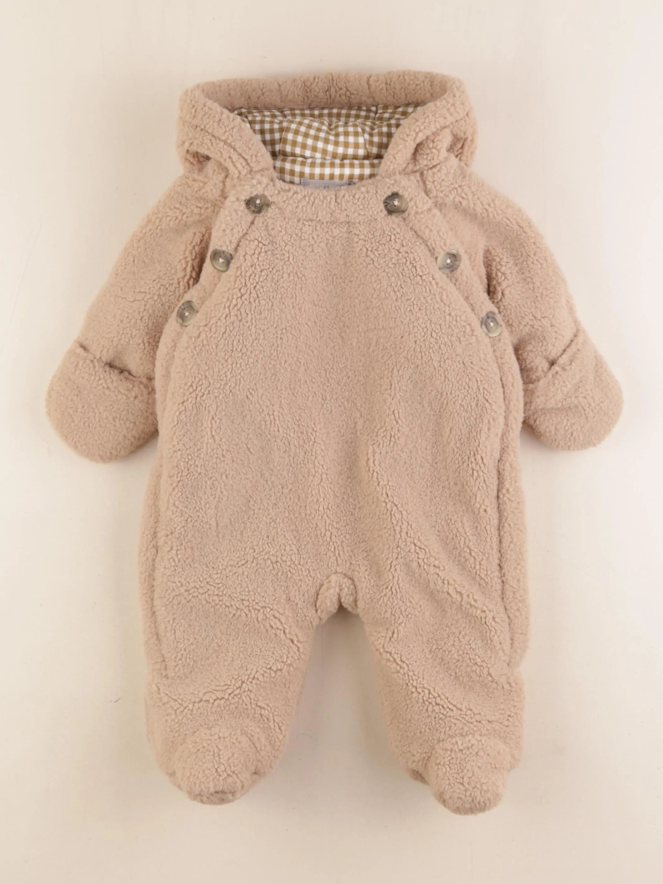 Boutchou - combi-pilote marron - 3 mois