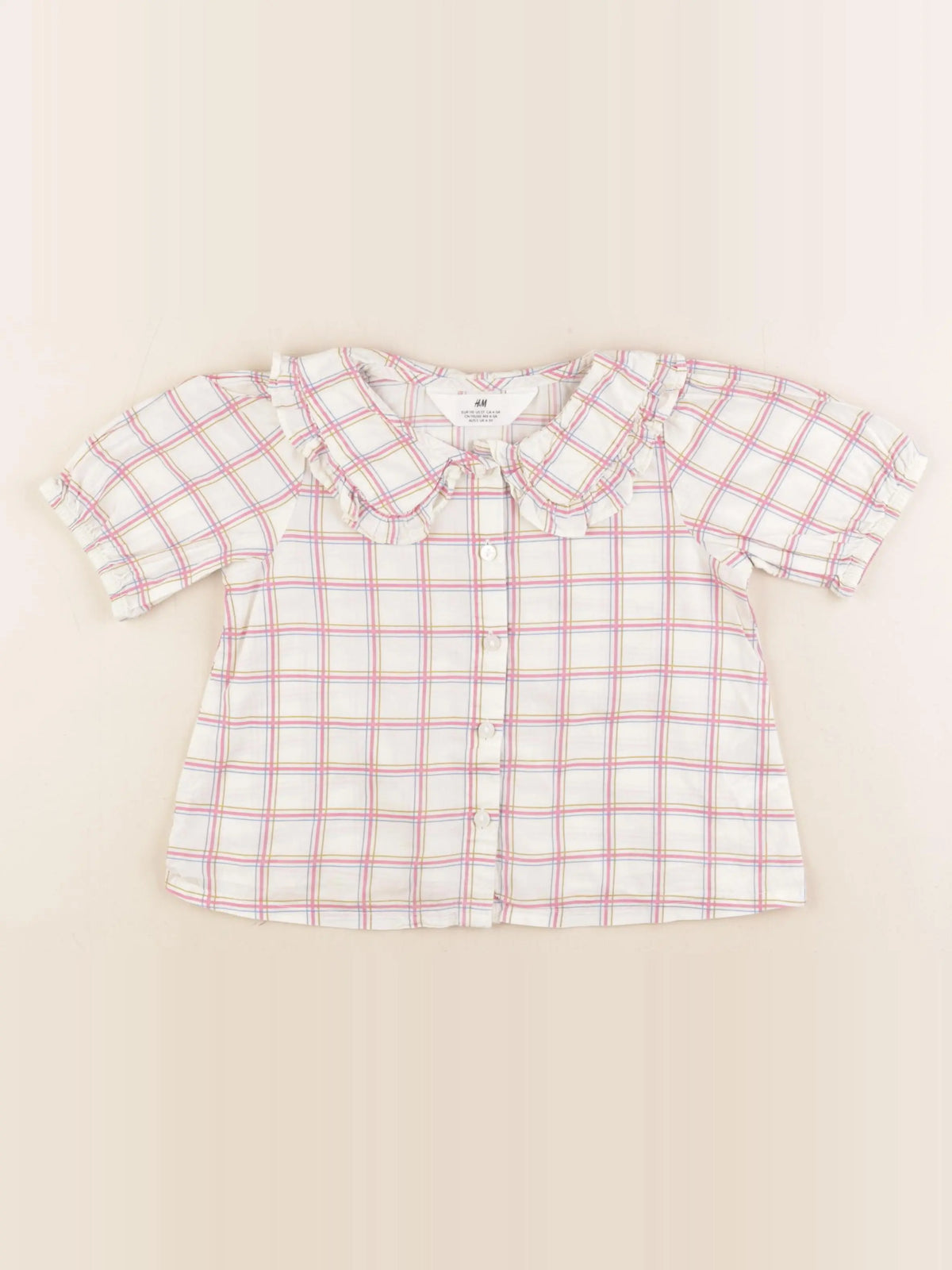 H&M - blouse multicolore - 4/5 ans