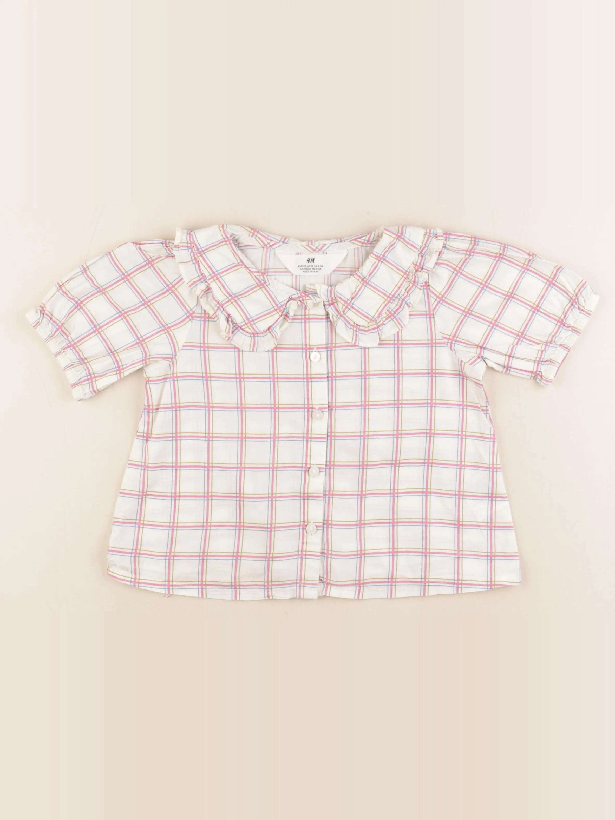H&M - blouse multicolore - 4/5 ans