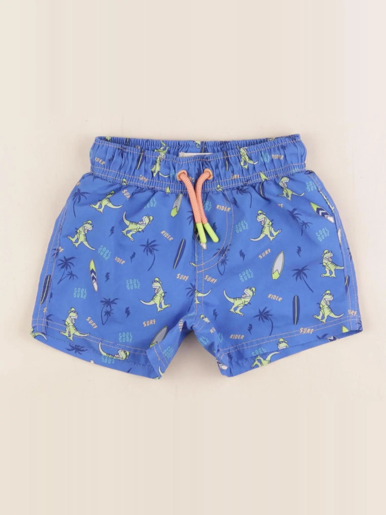 Vertbaudet - maillot de bain bleu - 2 ans