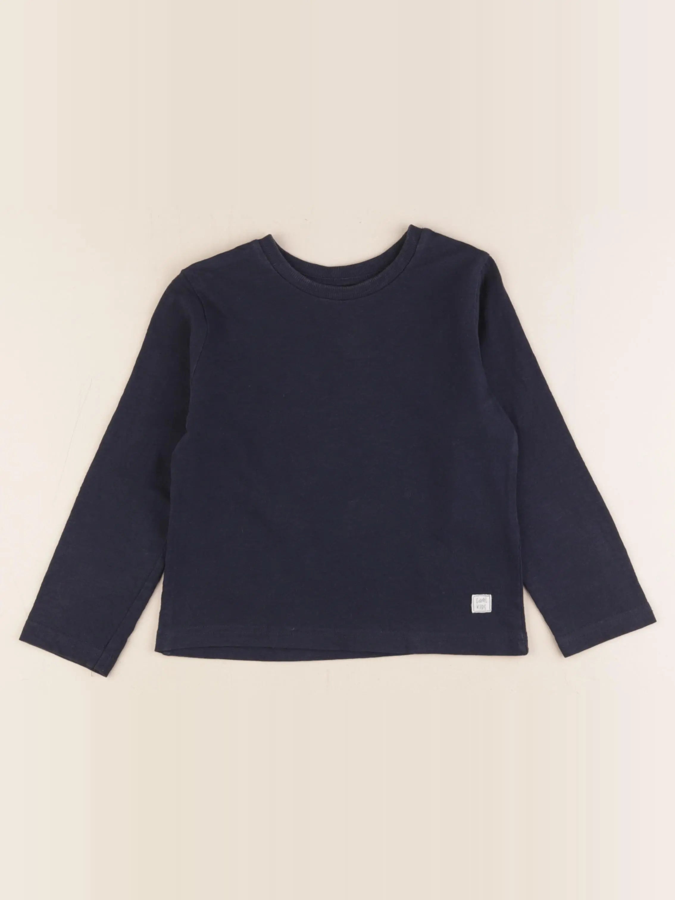 Vertbaudet - tee-shirt bleu - 4 ans