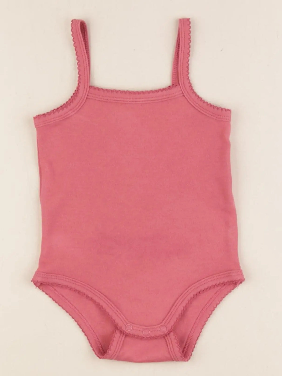 Vertbaudet - body rose - 9 mois