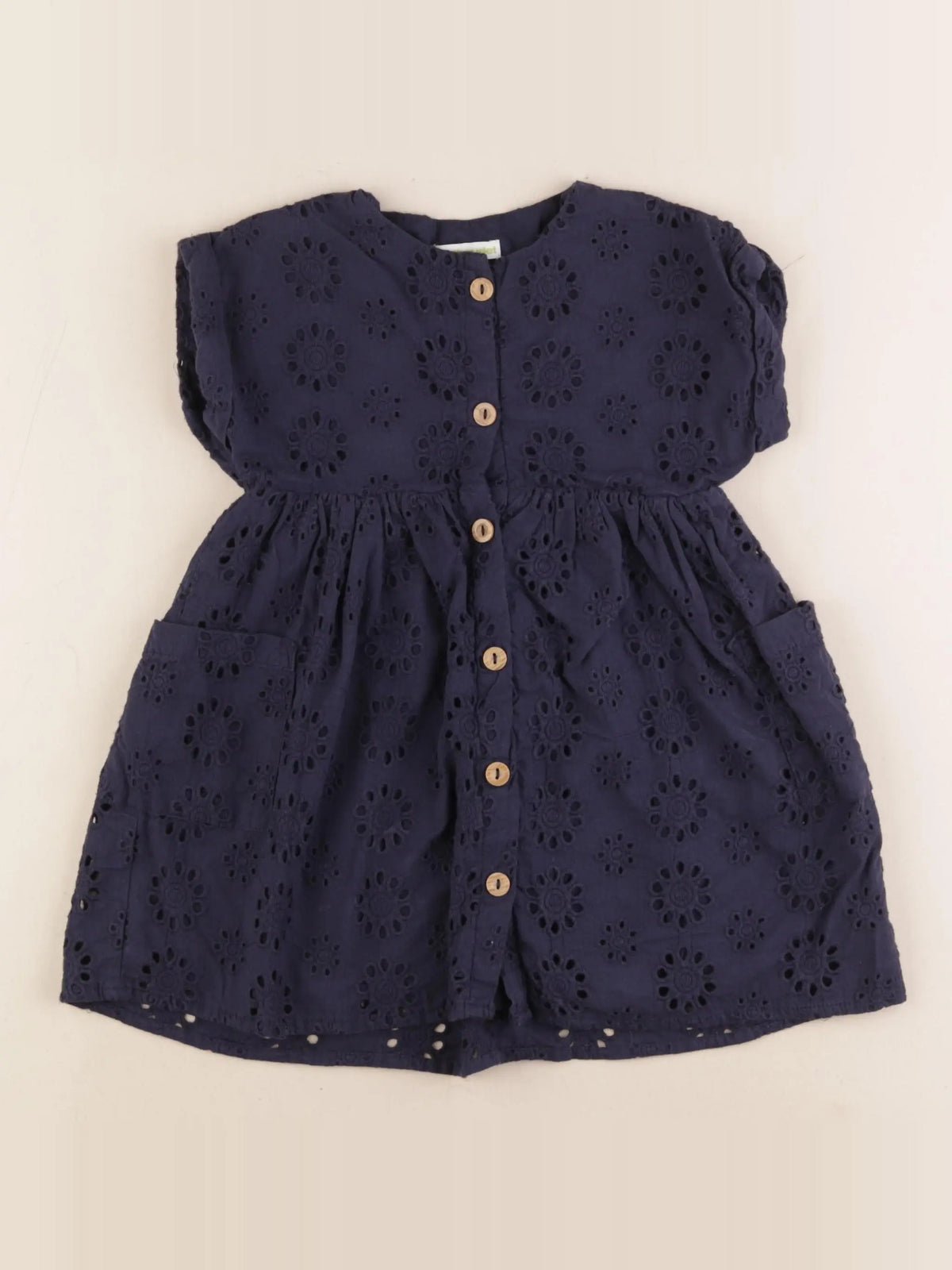 Vertbaudet - robe bleu - 3 ans