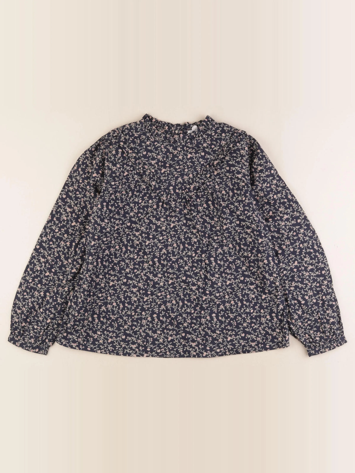 Vertbaudet - blouse bleu - 10 ans