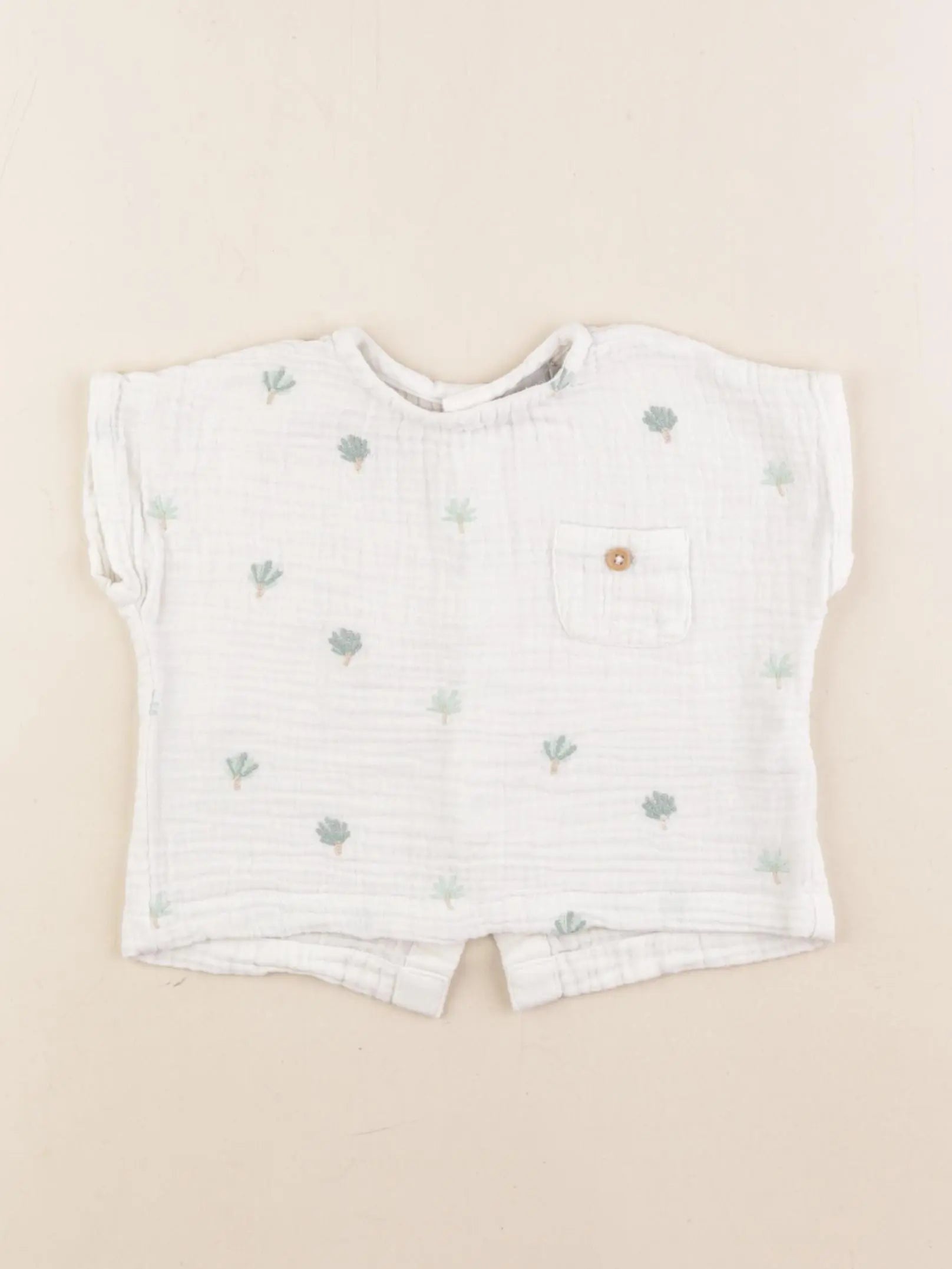 Boutchou - tee-shirt blanc - 9 mois