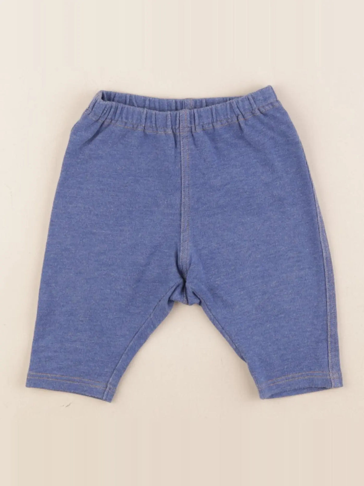 Uniqlo - legging bleu - 6/12 mois