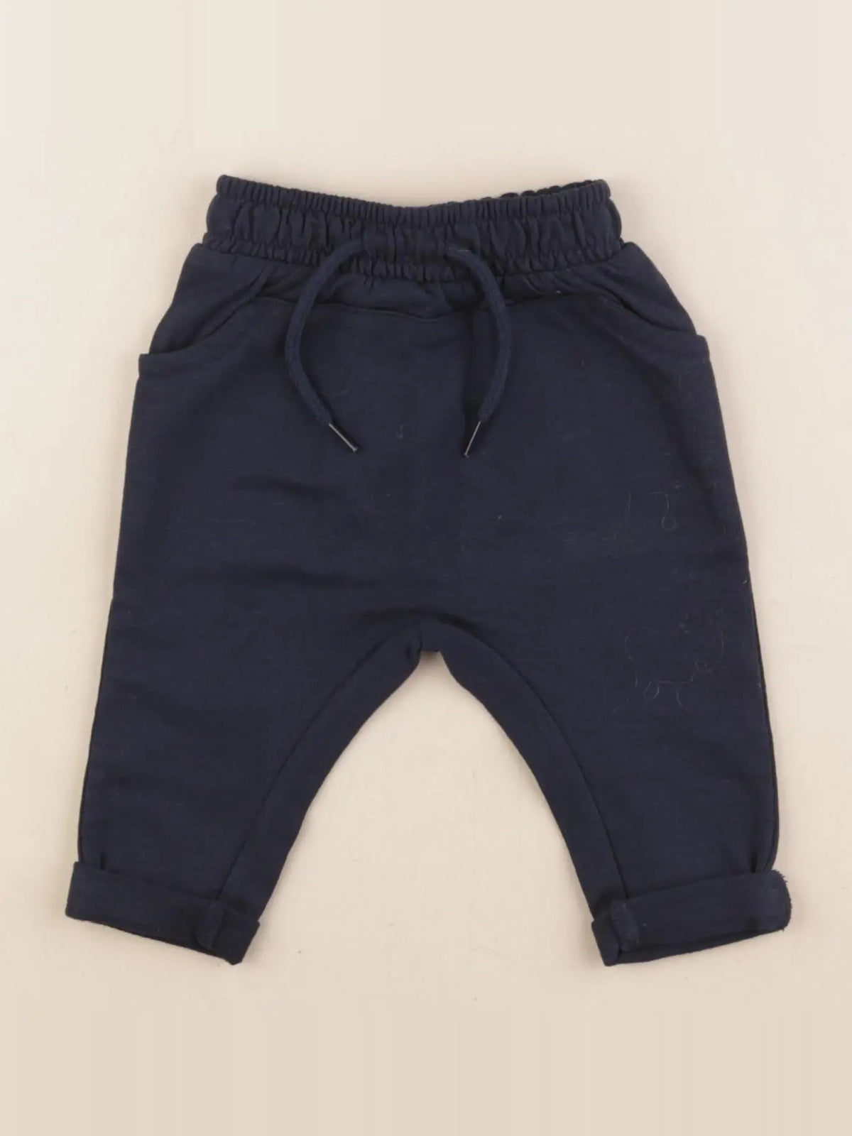 Vertbaudet - pantalon bleu - 3 mois