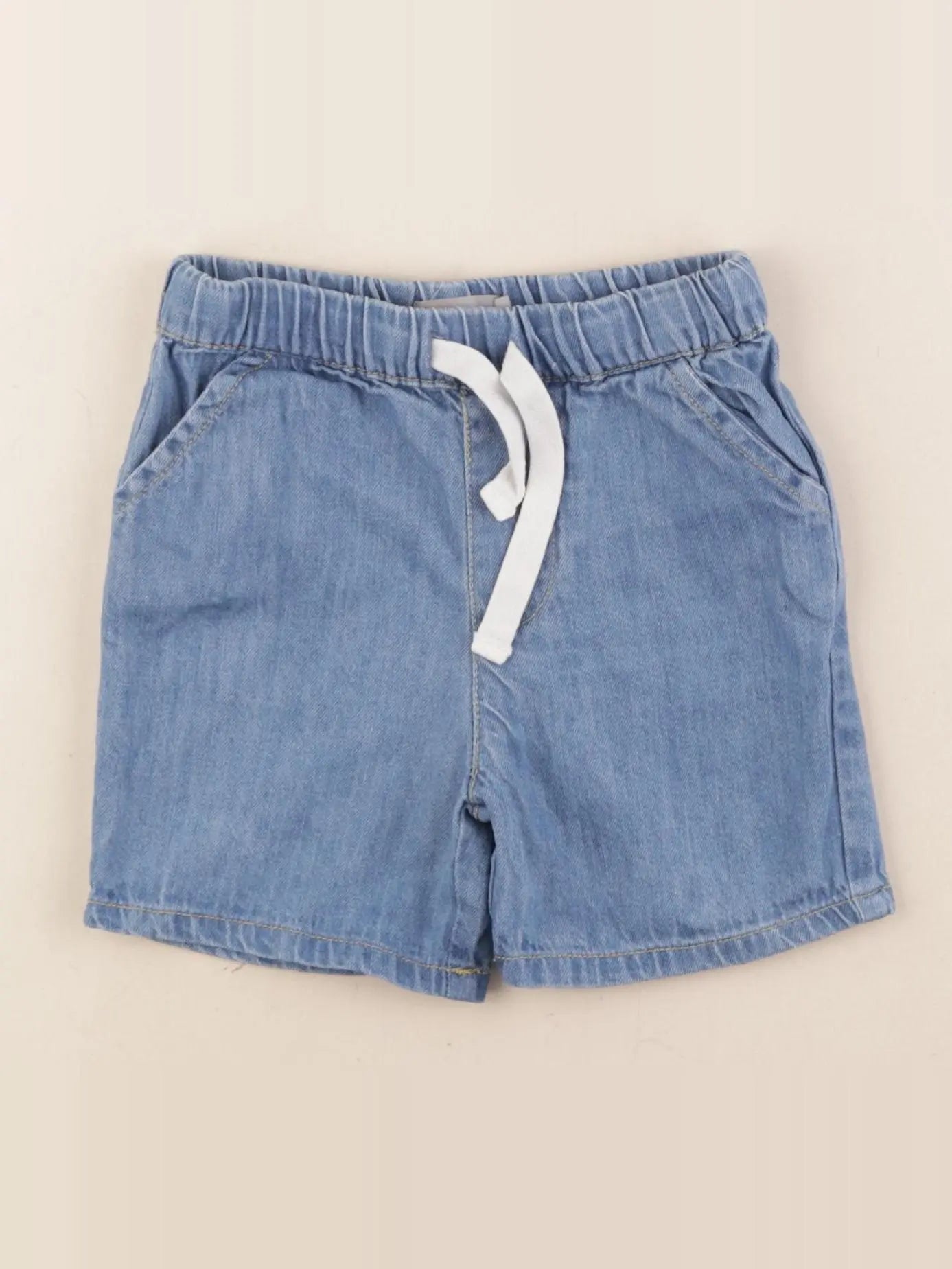 Boutchou - short bleu - 12 mois