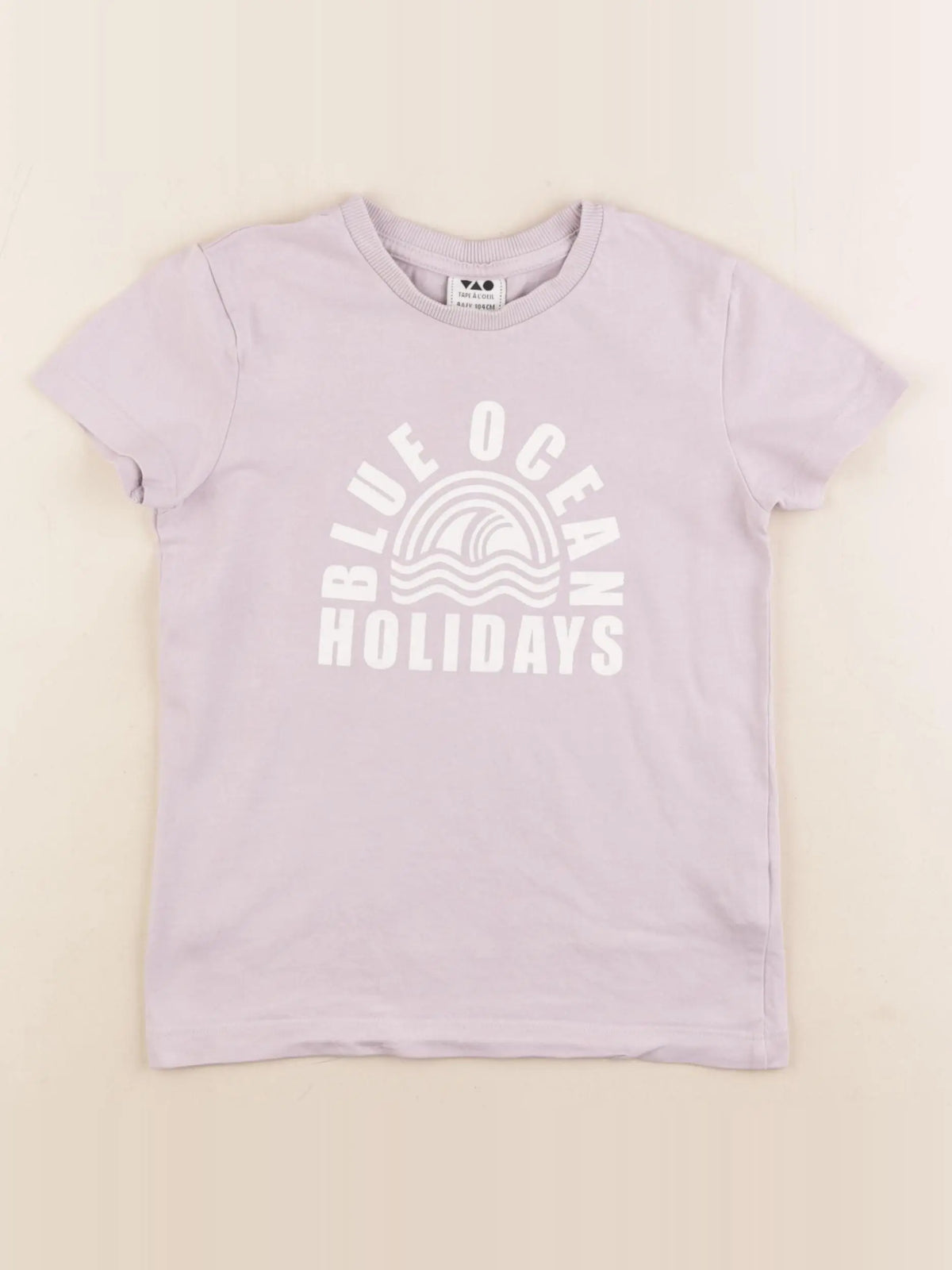 Tape à l'oeil - tee-shirt violet - 4 ans
