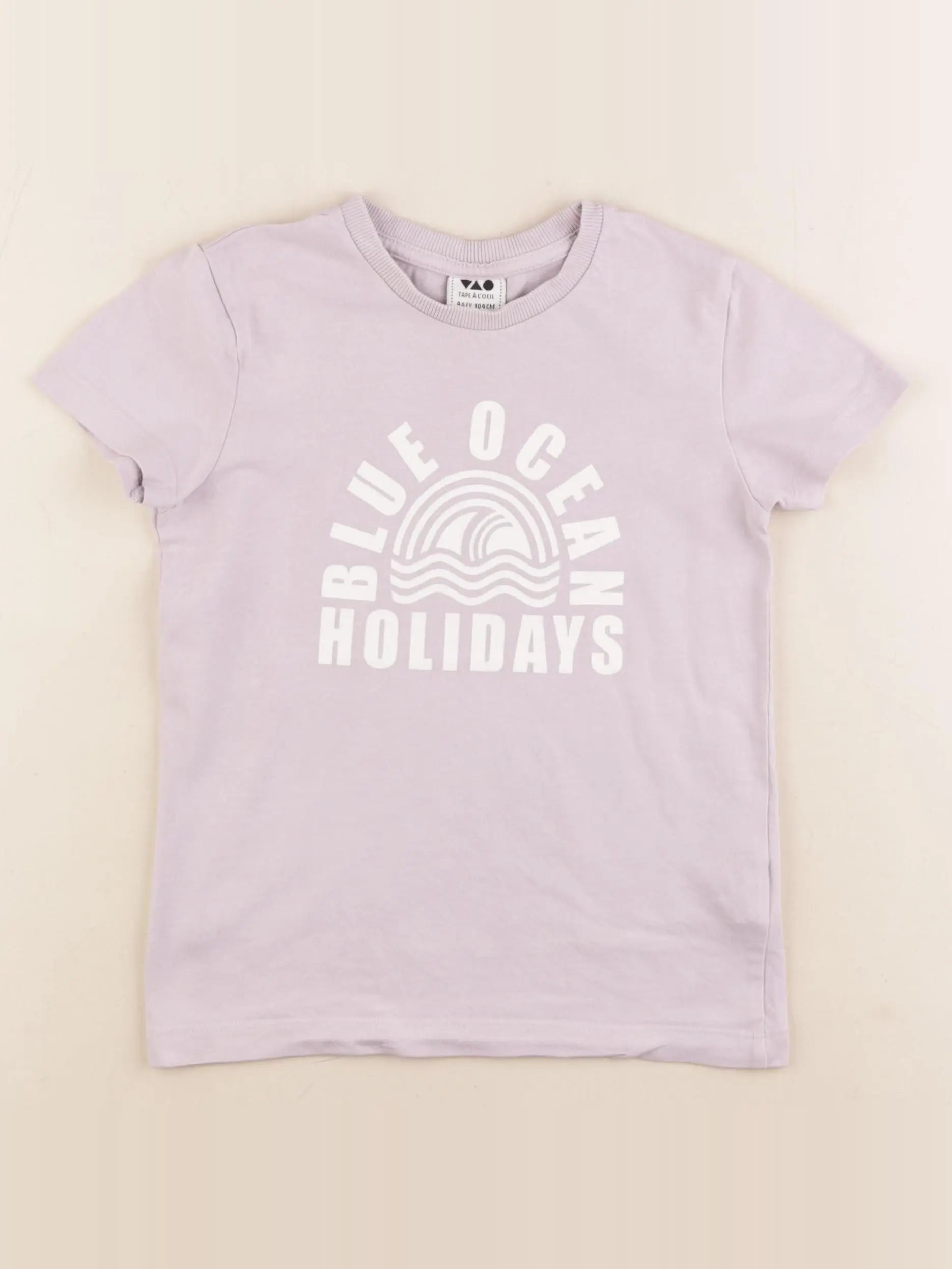 Tape à l'oeil - tee-shirt violet - 4 ans