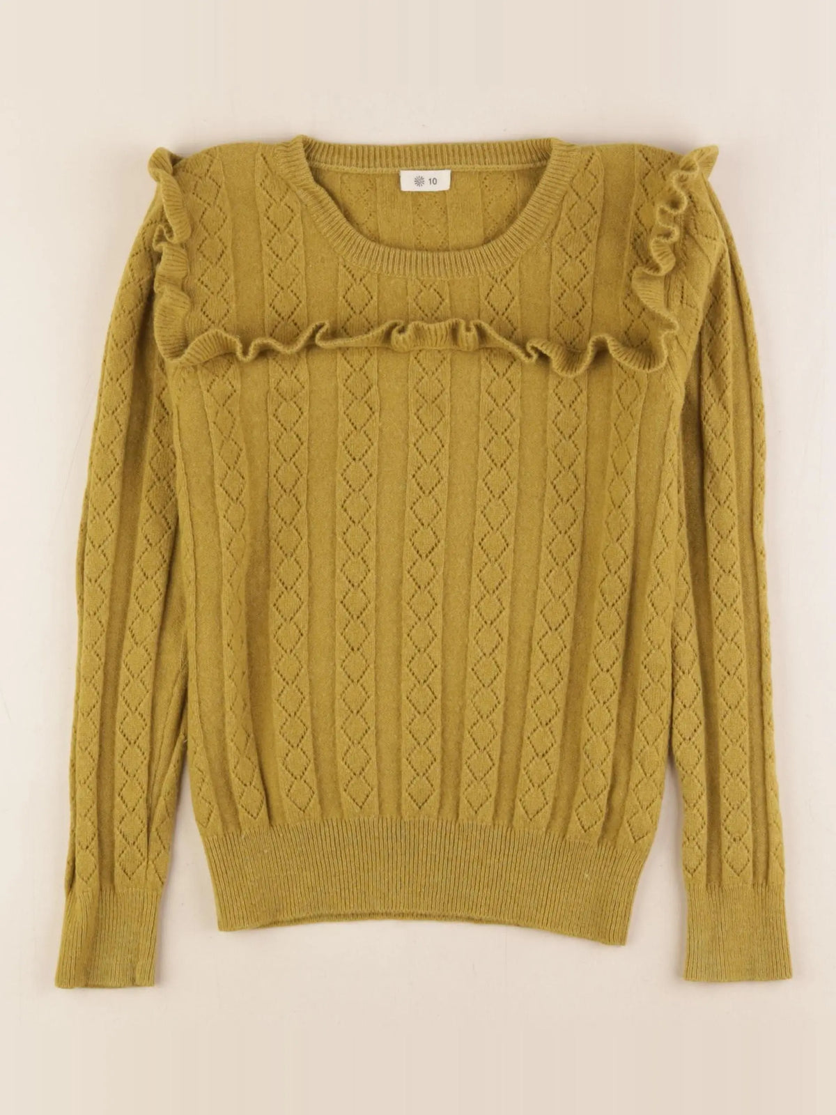 Ketiketa - pull jaune - 10 ans