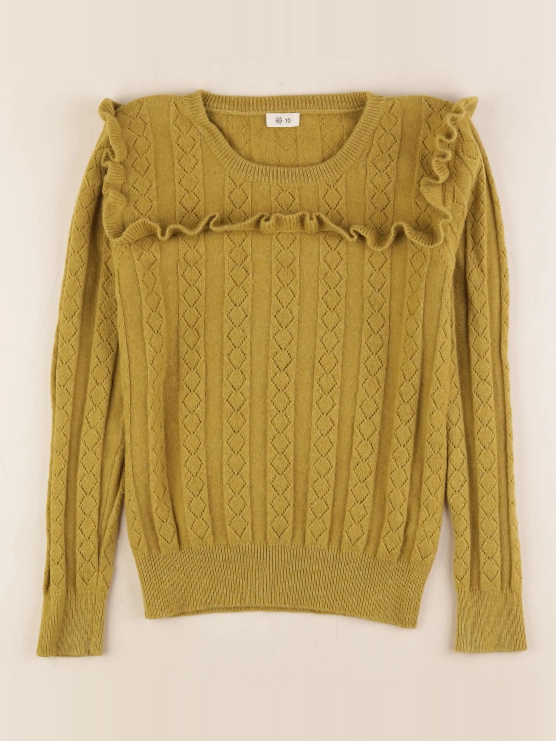 Ketiketa - pull jaune - 10 ans