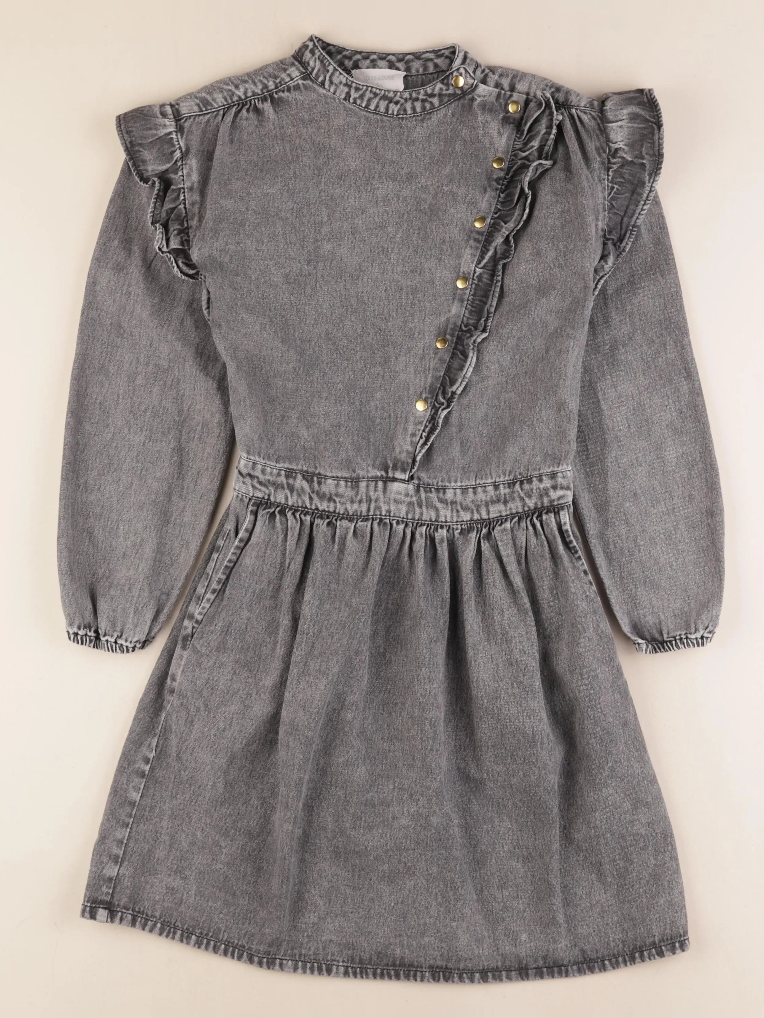 Louis Louise - robe gris - 10 ans