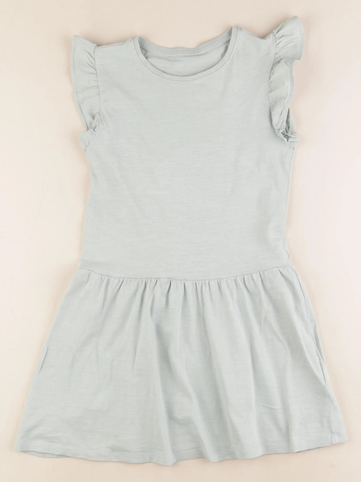 Vertbaudet - robe vert - 8 ans