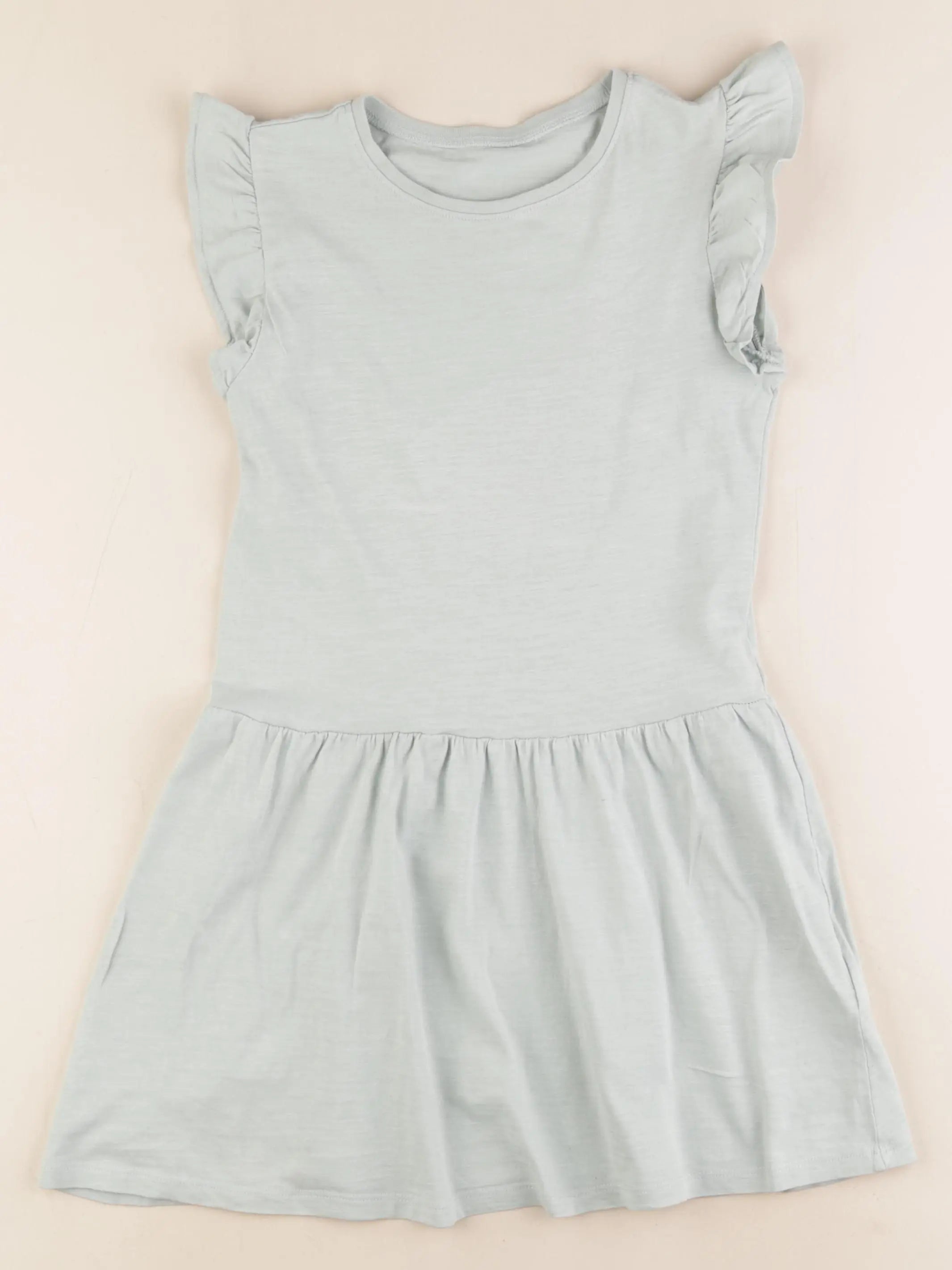 Vertbaudet - robe vert - 8 ans