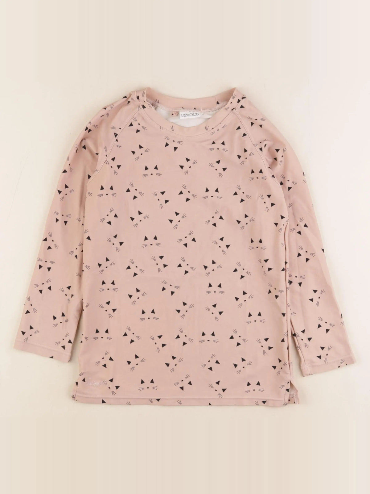 Liewood - tee-shirt de bain rose - 6/7 ans
