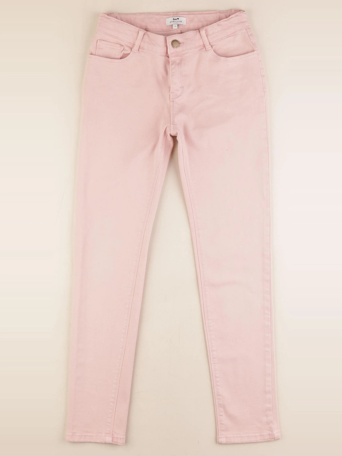 Cyrillus - pantalon rose - 14 ans