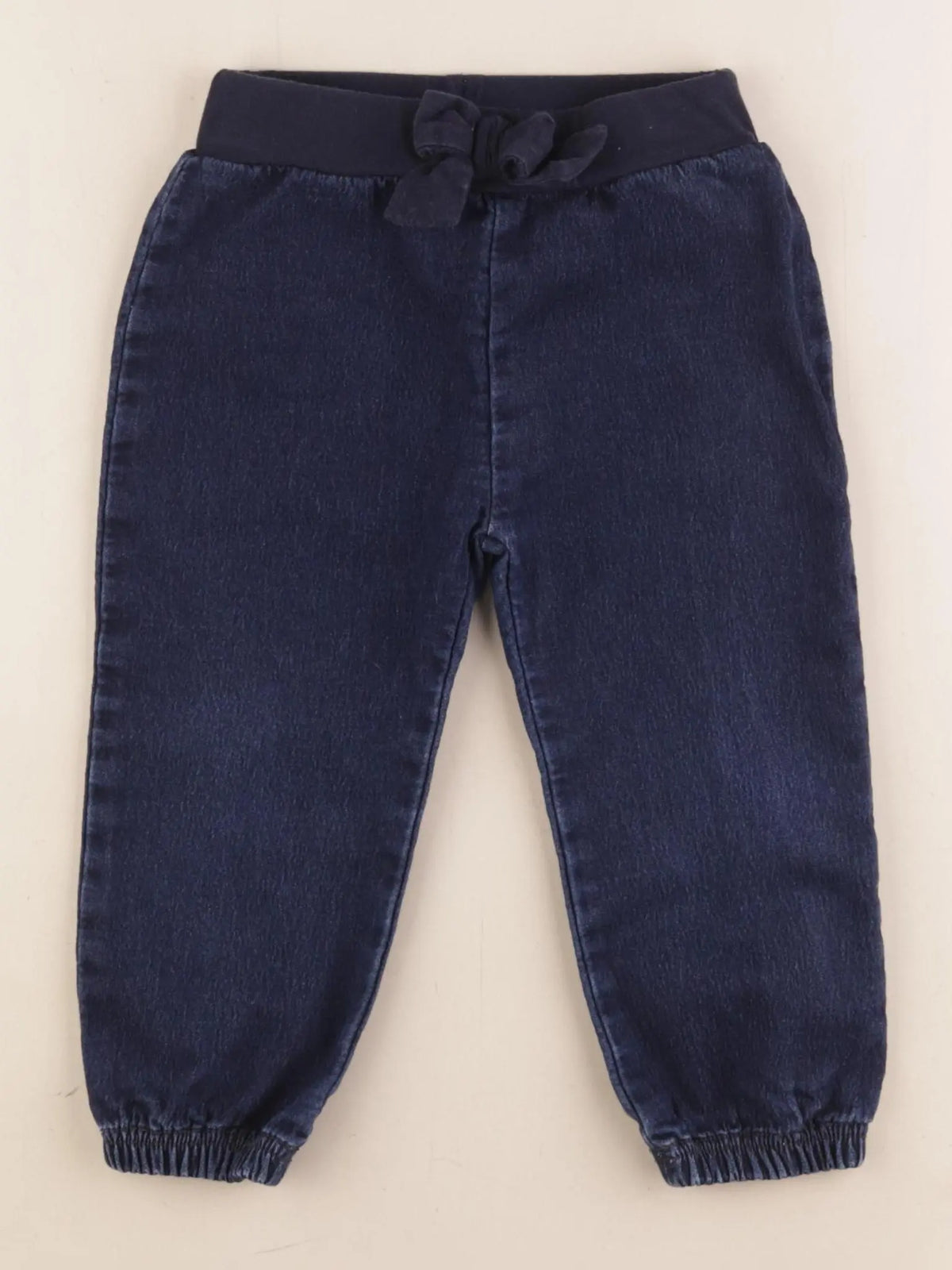 Petit Bateau - pantalon bleu - 24 mois