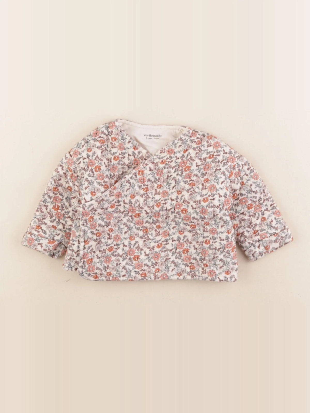 Vertbaudet - sweat multicolore - 3 mois