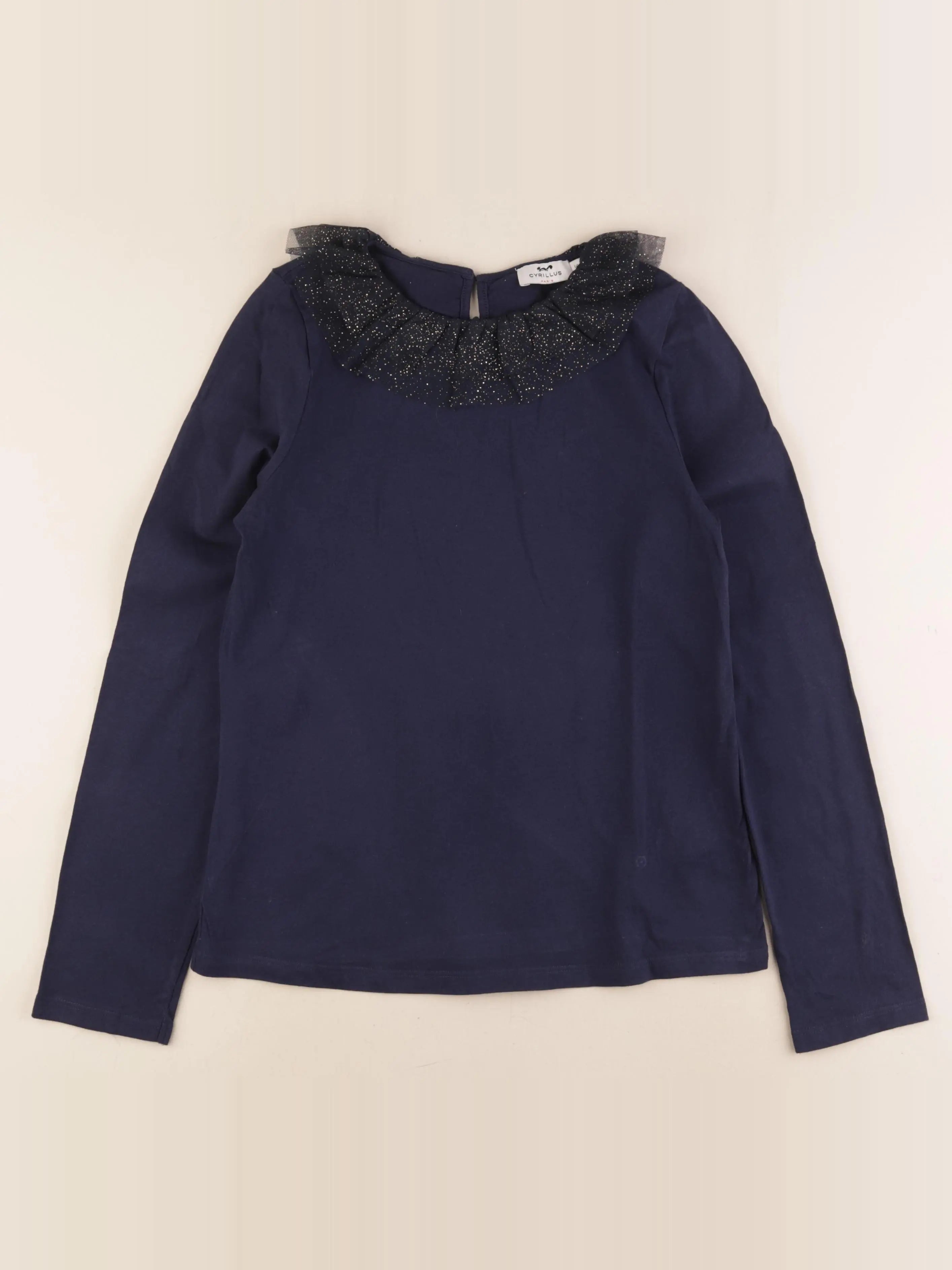 Cyrillus - tee-shirt bleu - 14 ans