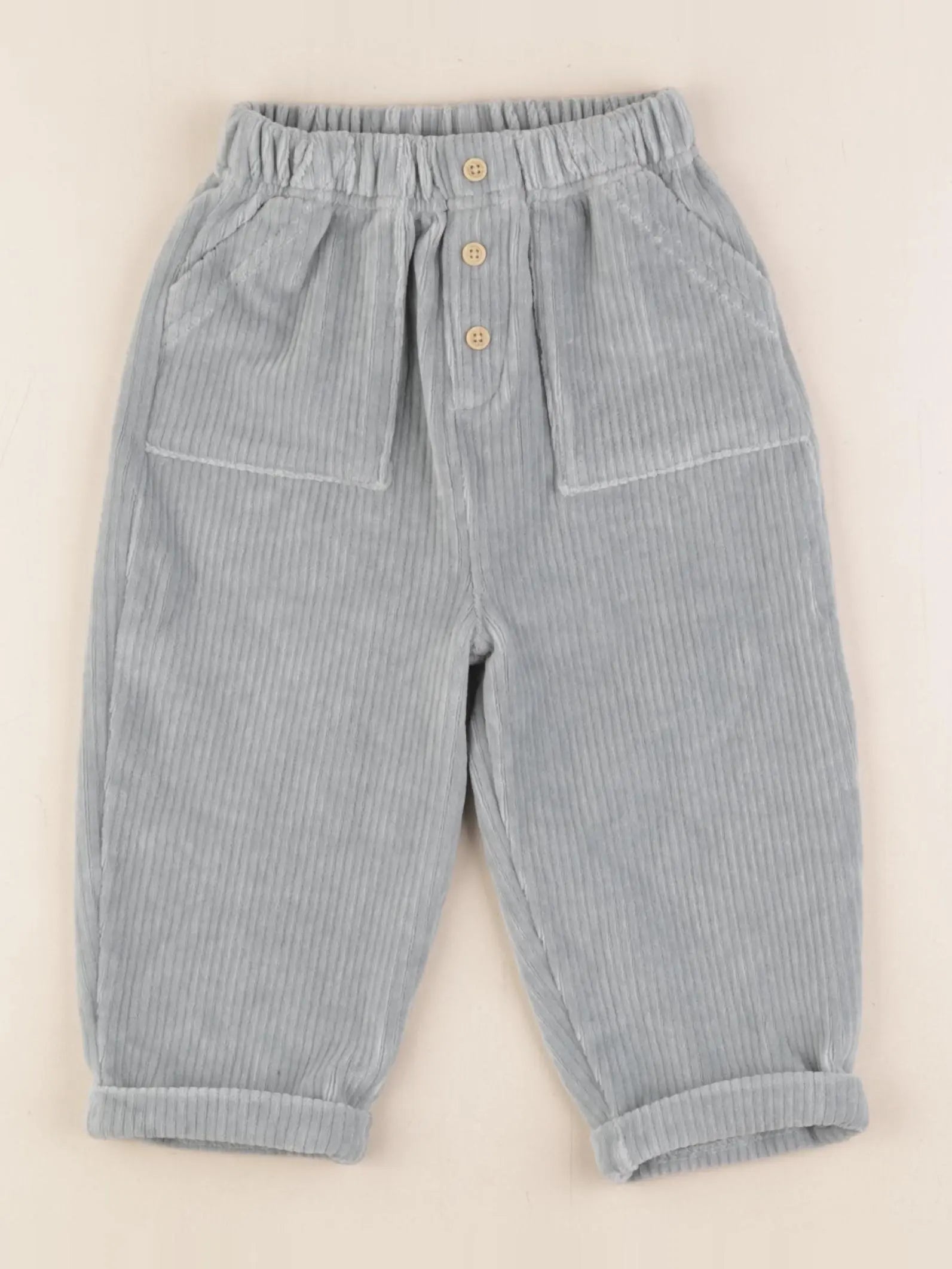 Vertbaudet - pantalon vert - 24 mois
