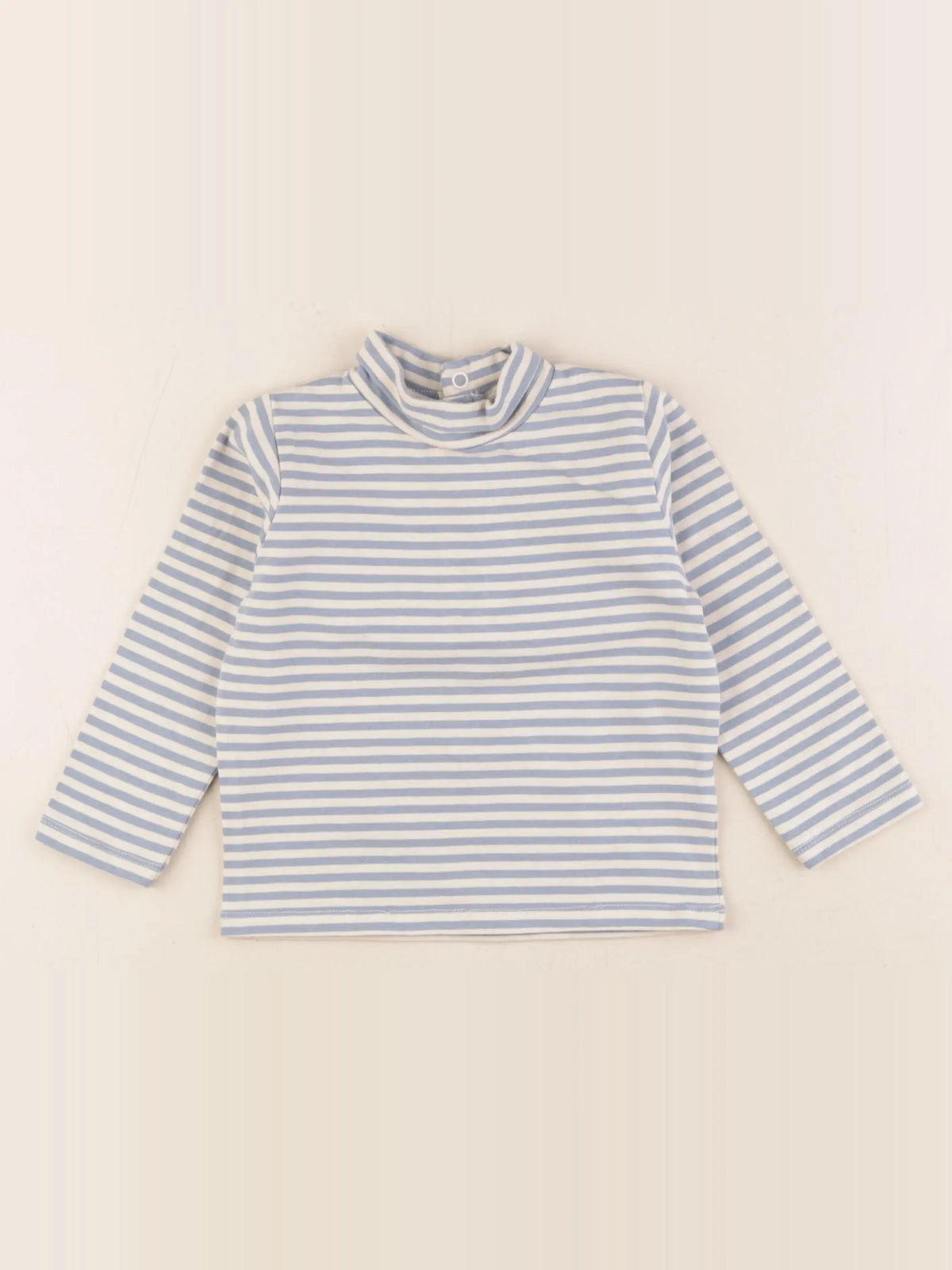Vertbaudet - sous-pull bleu - 18 mois