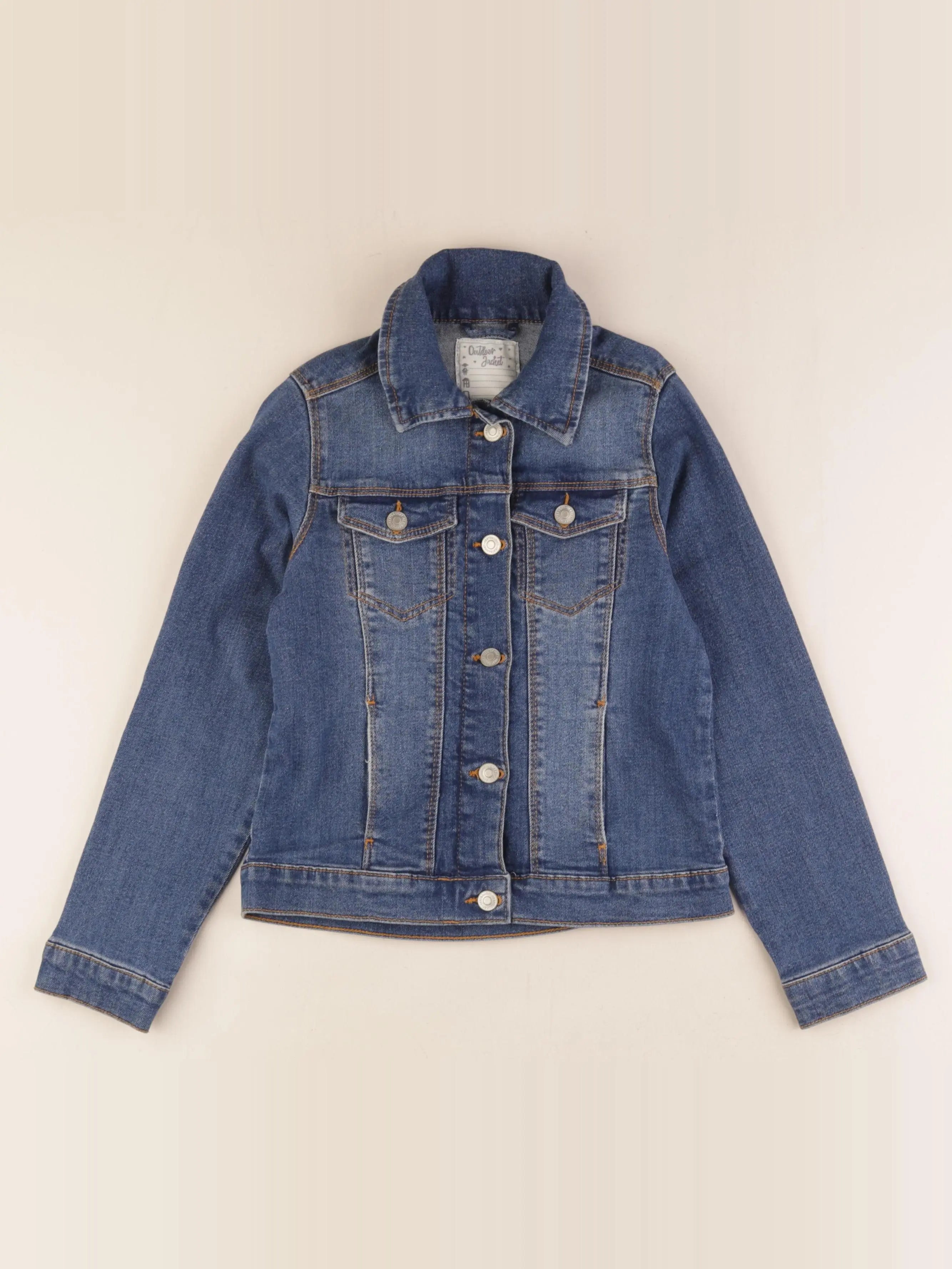 Vertbaudet - veste bleu - 9 ans