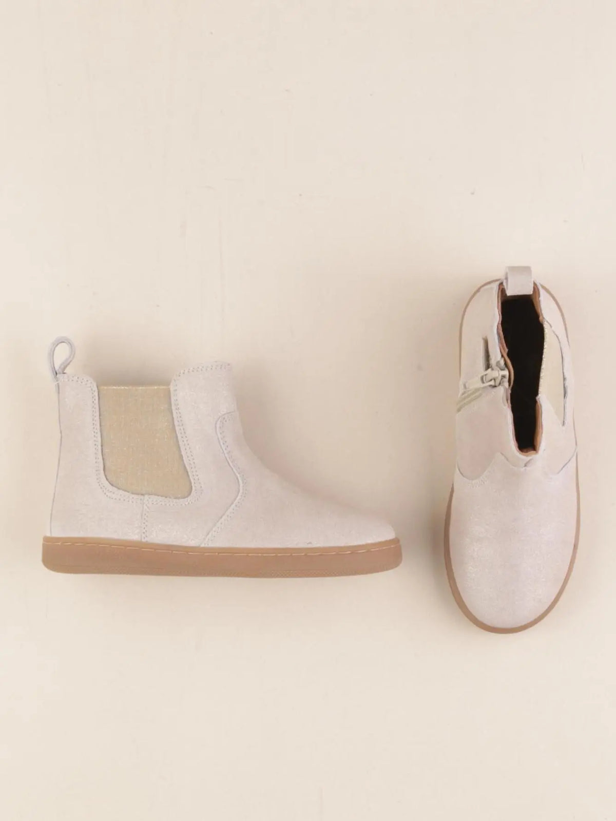 Vertbaudet - bottillons beige - pointure 28