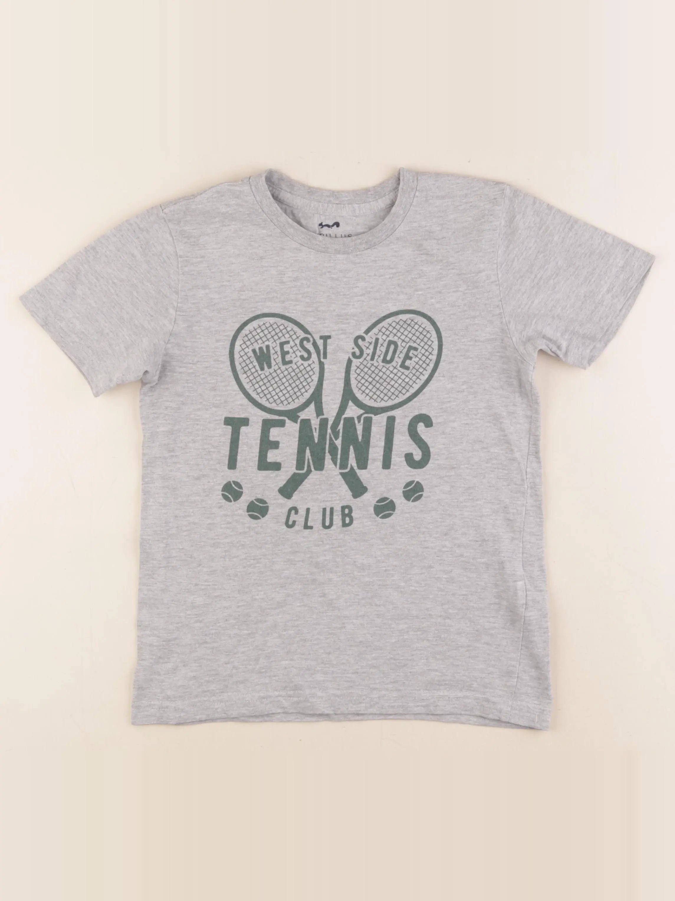 Cyrillus - tee-shirt gris - 8 ans