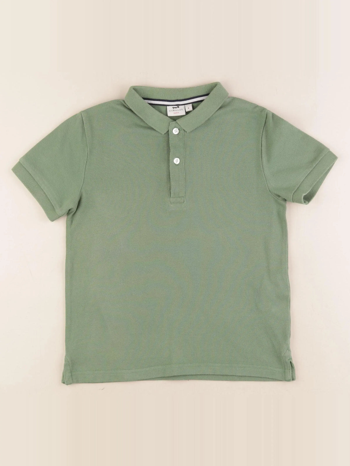 Cyrillus - polo vert - 8 ans