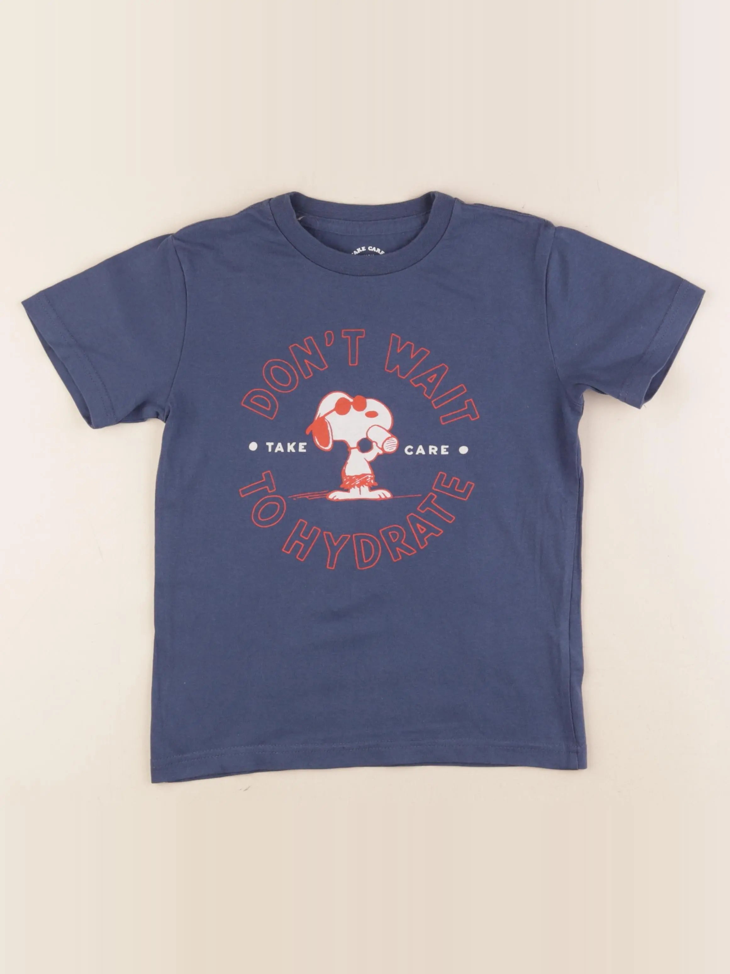 Cyrillus - tee-shirt bleu - 8 ans