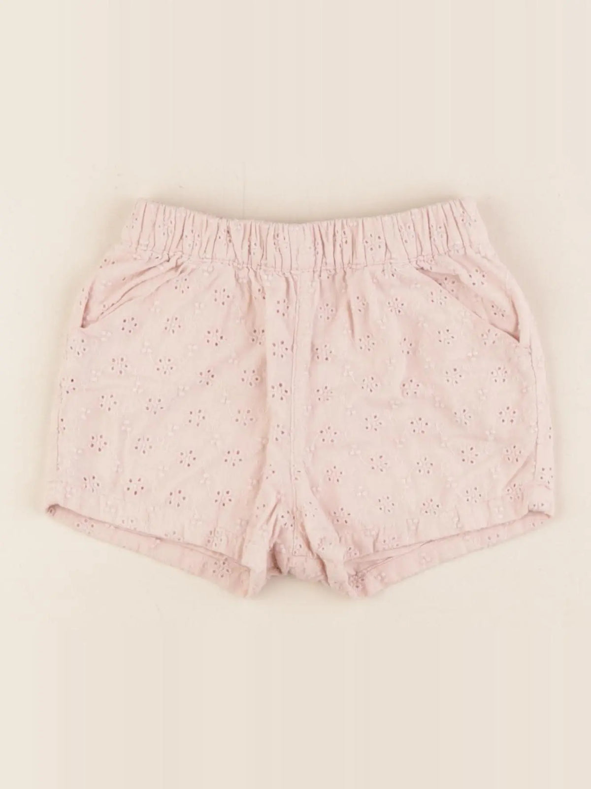 Petit Bateau - short rose - 12 mois