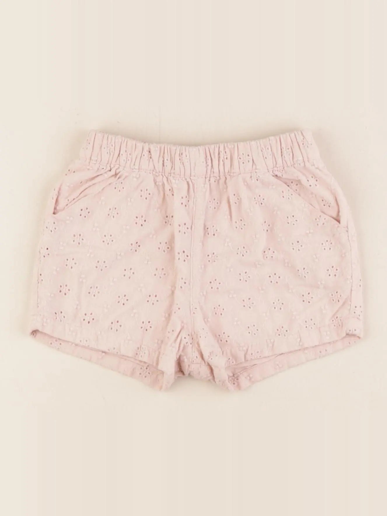 Petit Bateau - short rose - 12 mois