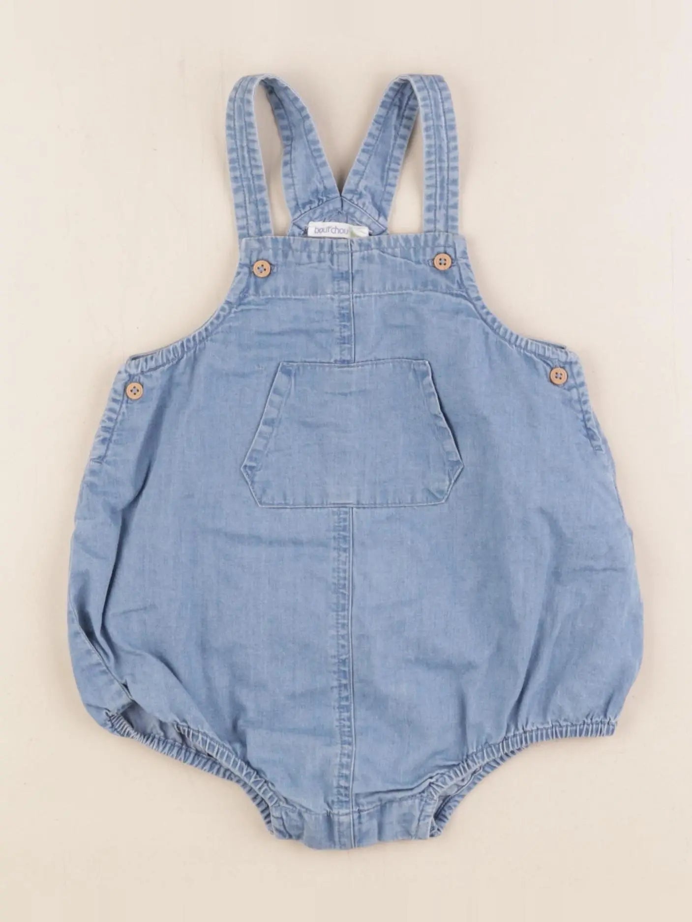 Boutchou - salopette bleu - 9 mois