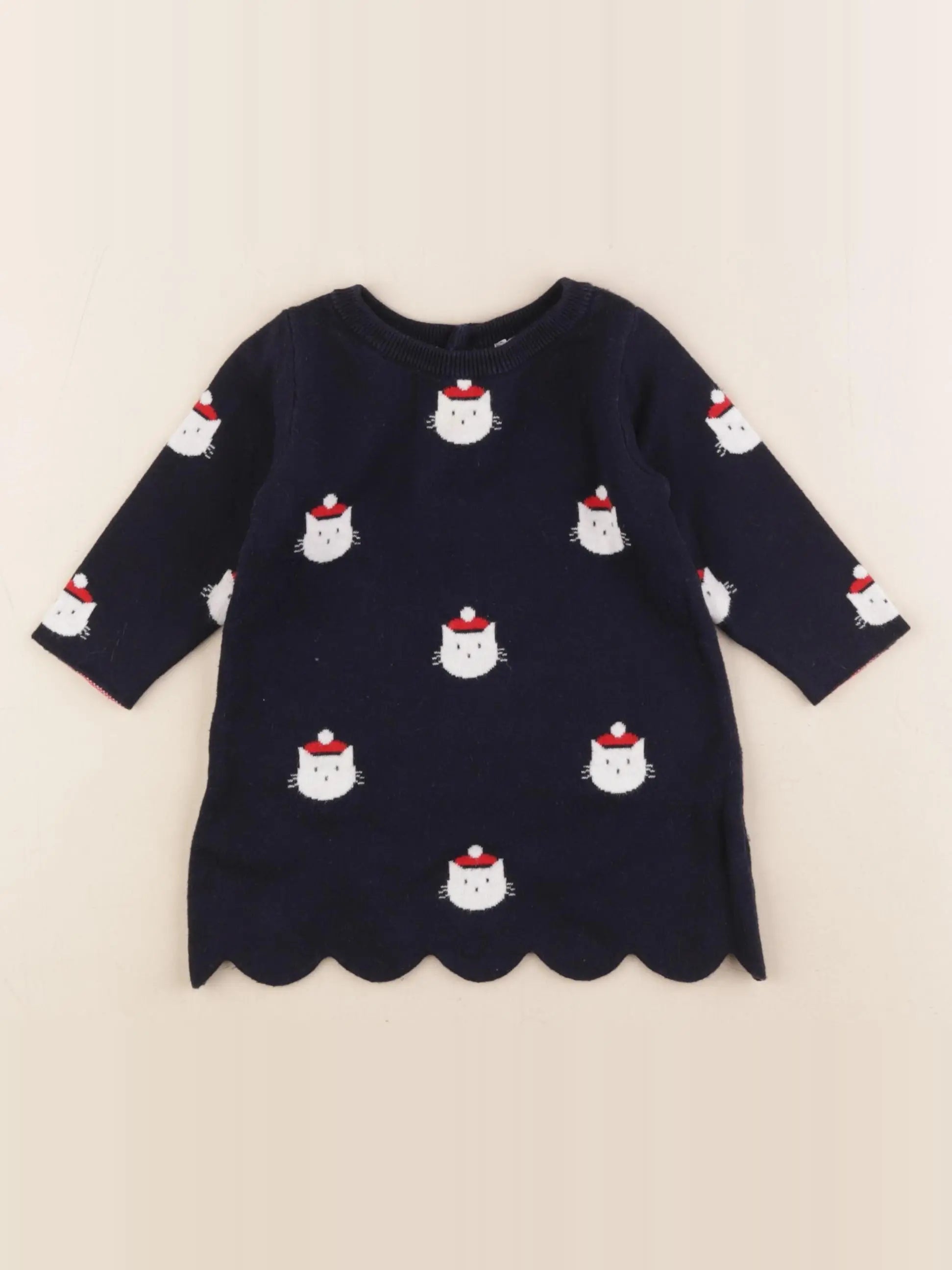 Jacadi - robe bleu - 6 mois