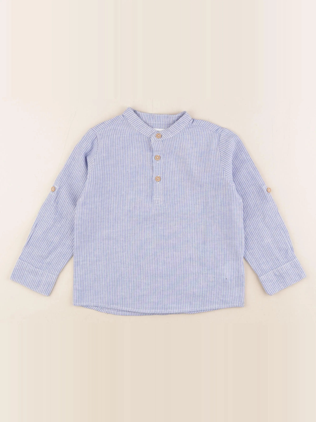 Vertbaudet - chemise bleu - 4 ans