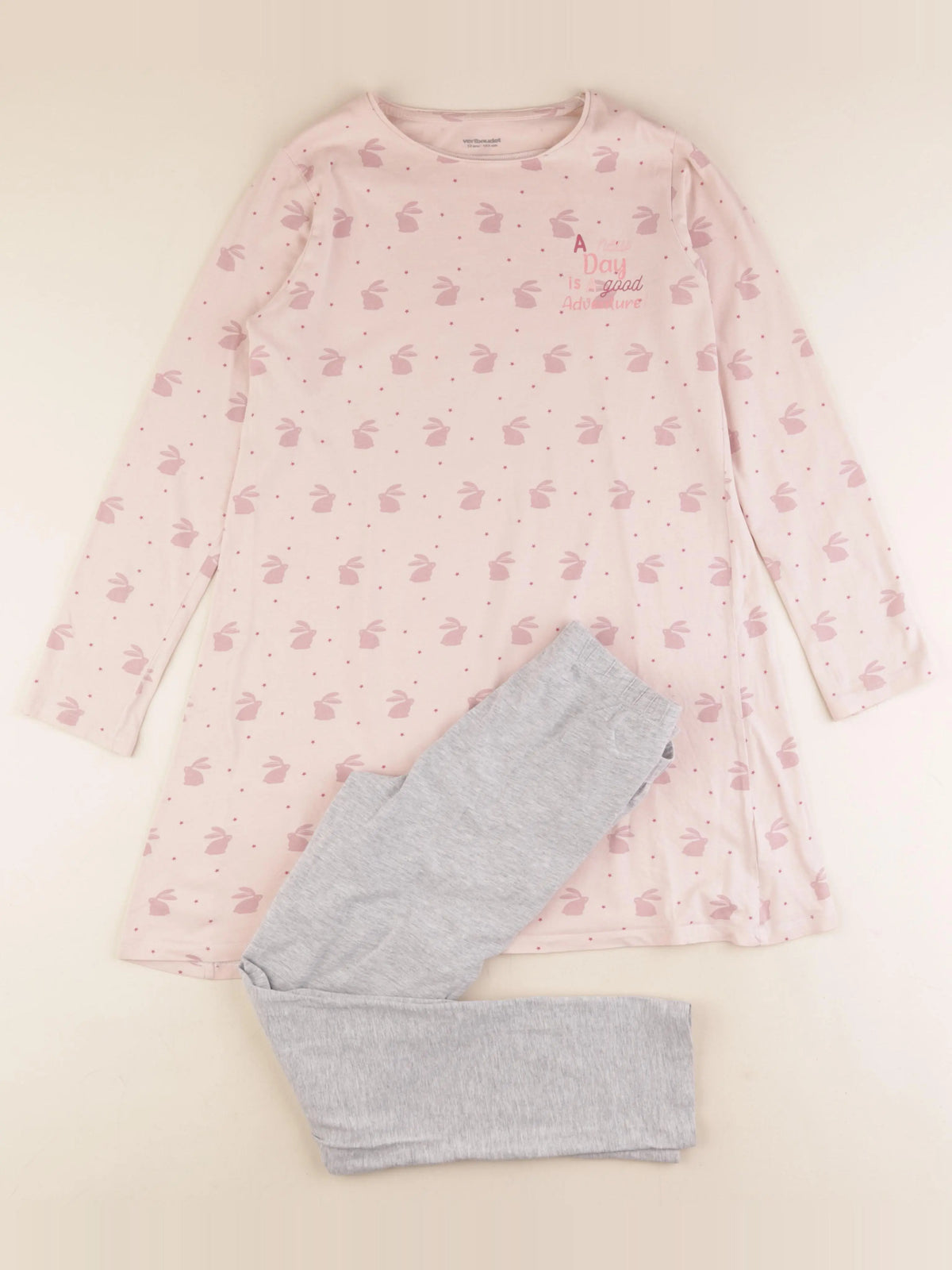 Vertbaudet - pyjama coton multicolore - 12 ans