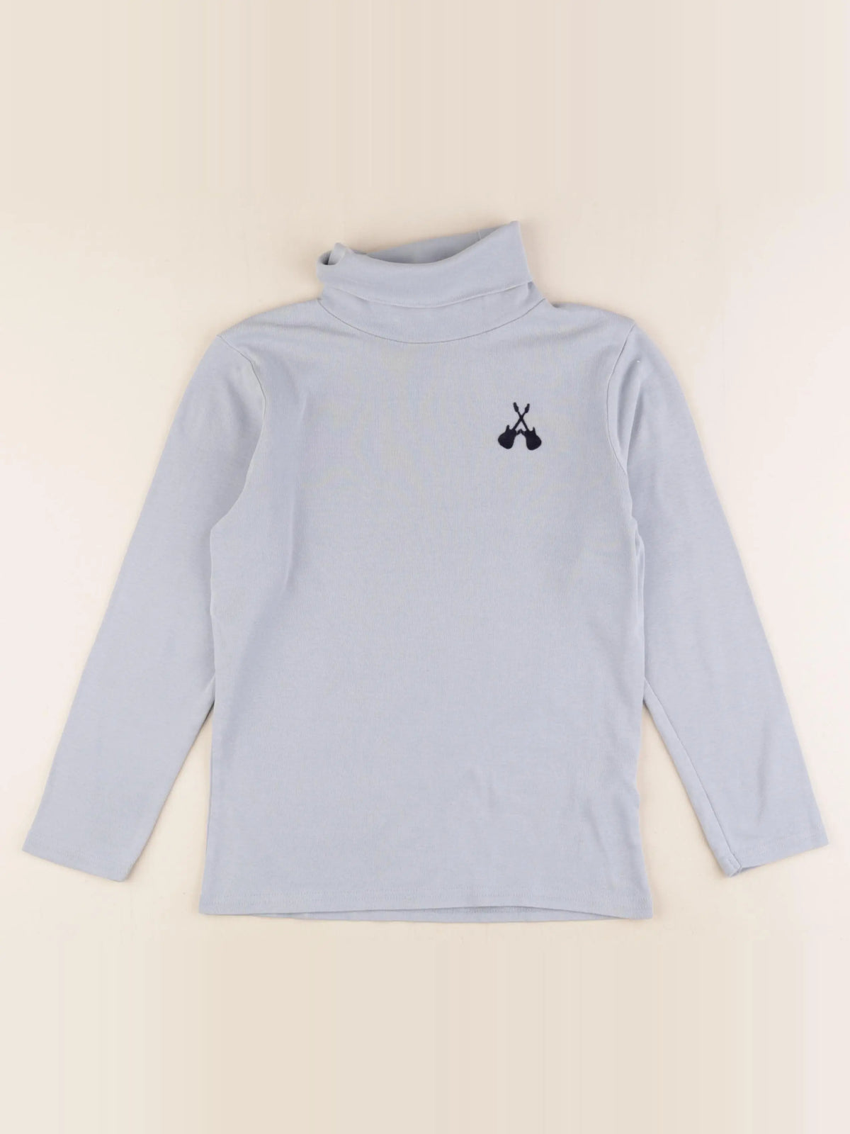 Vertbaudet - sous-pull bleu - 10 ans