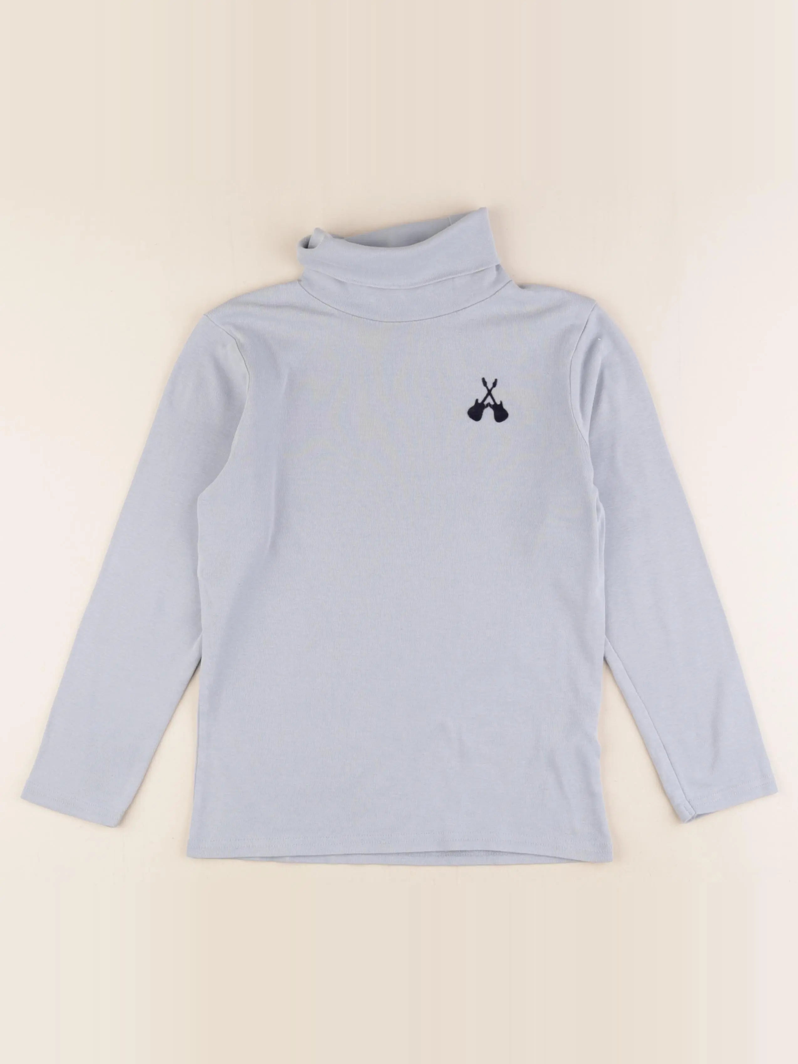 Vertbaudet - sous-pull bleu - 10 ans