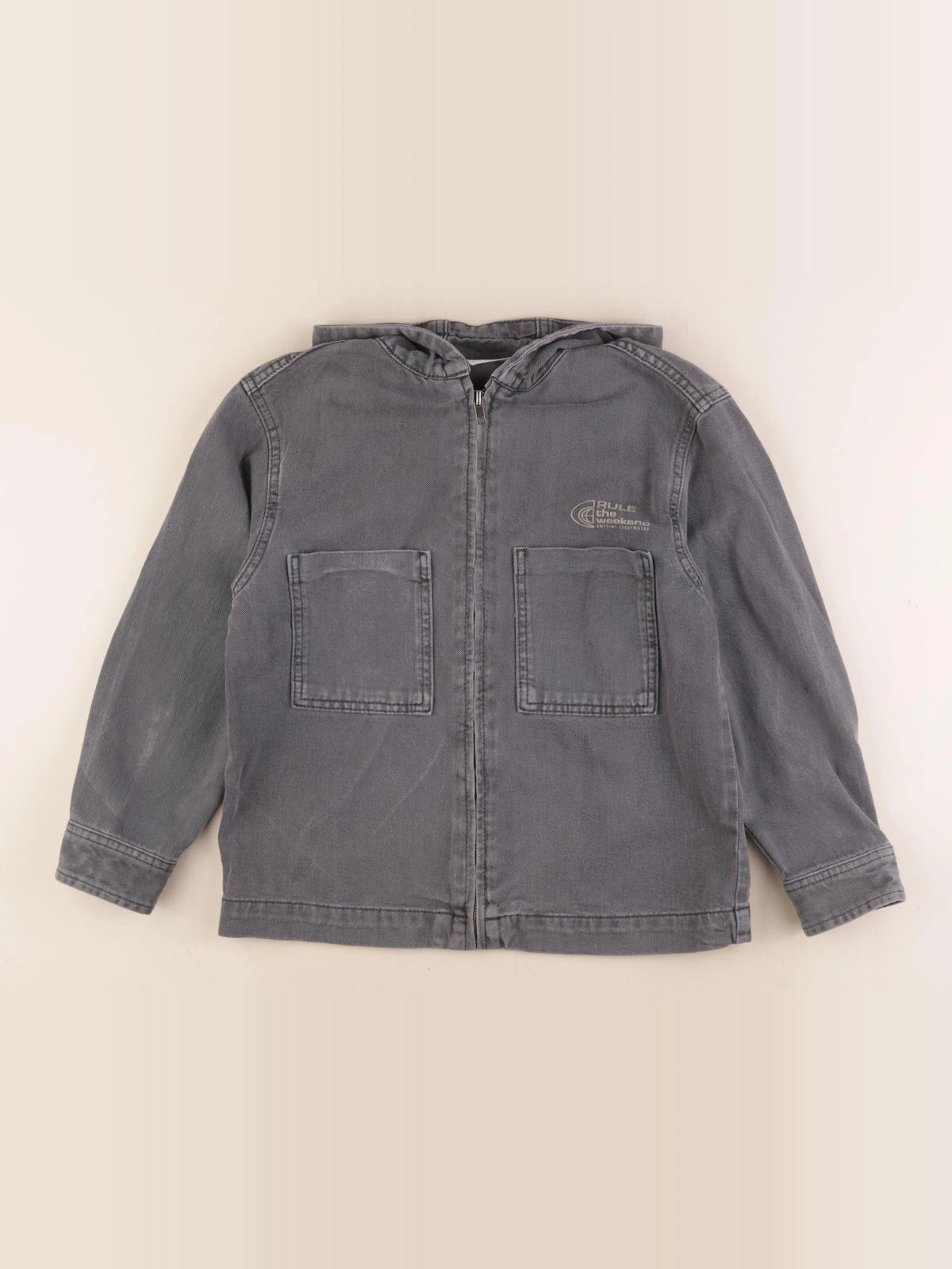 Zara - chemise gris - 8/9 ans