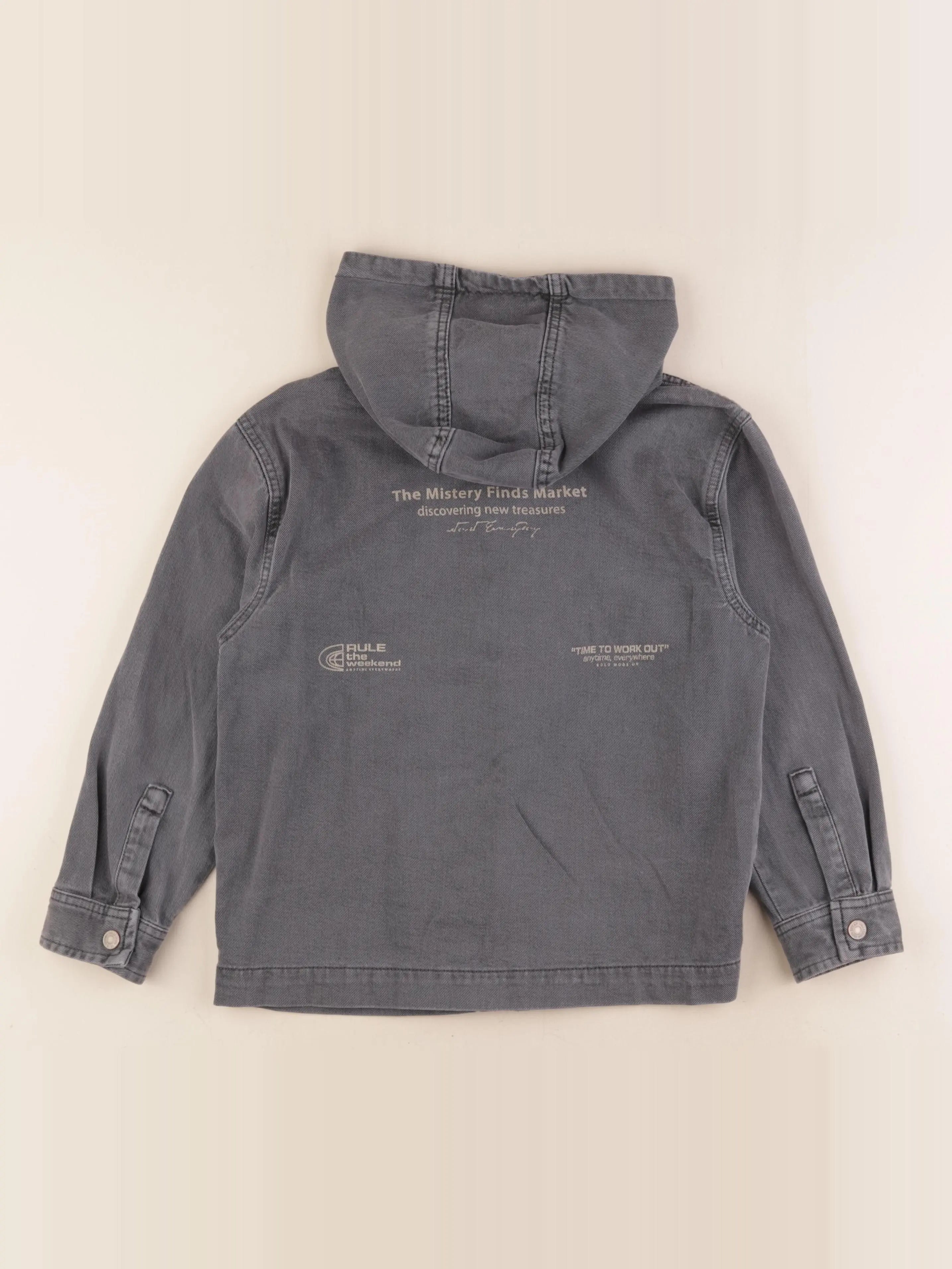 Zara - chemise gris - 8/9 ans