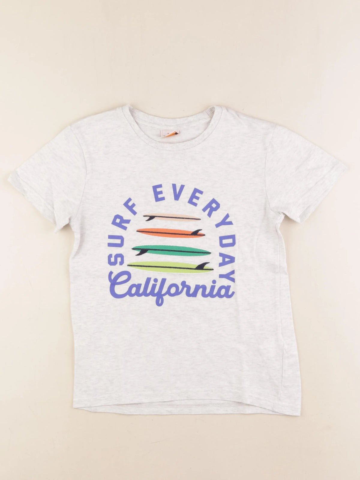 Tape à l'oeil - tee-shirt gris - 8 ans